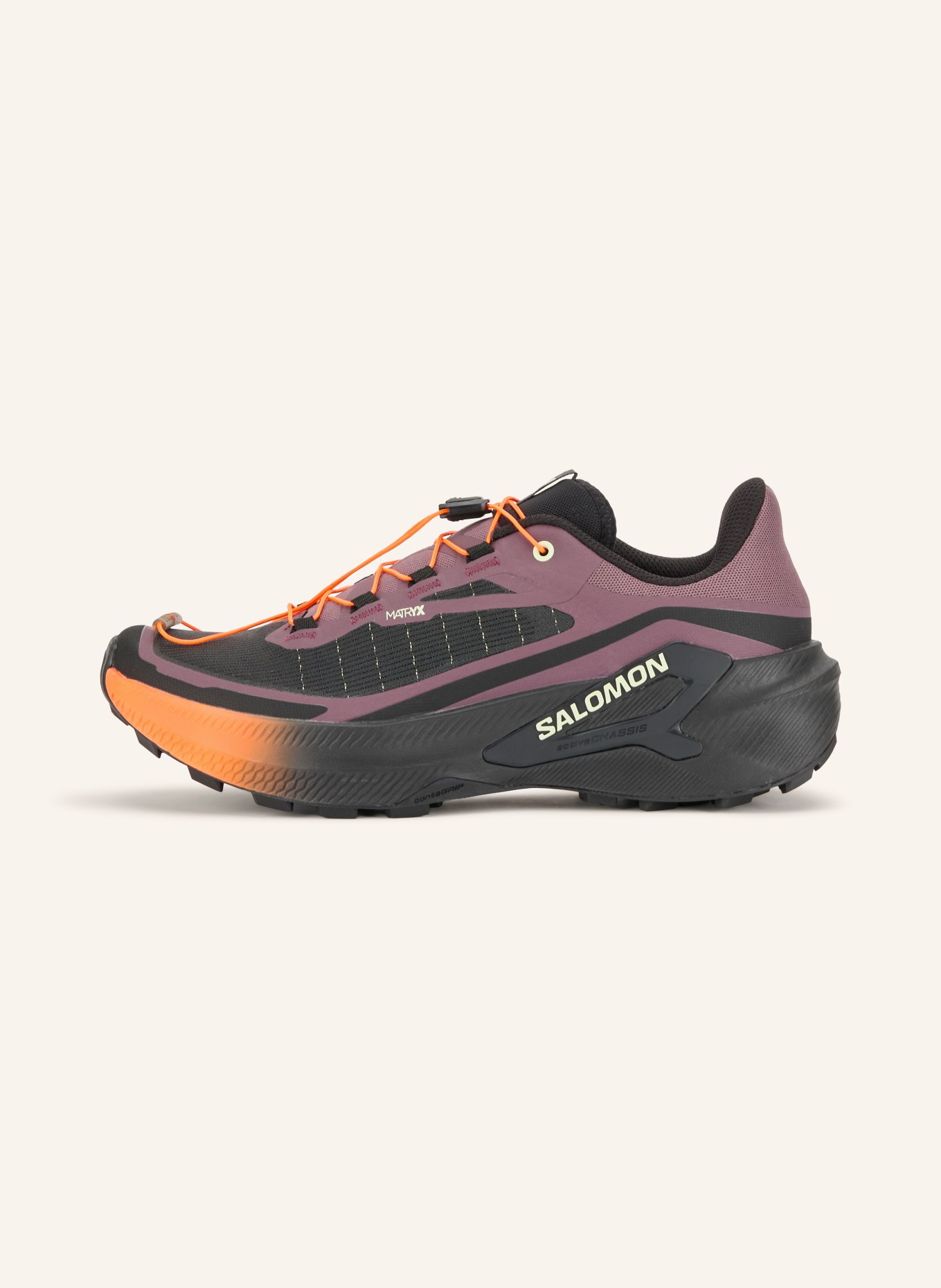 SALOMON Trailrunning-Schuhe GENESIS 2: DUNKELLILA / SCHWARZ