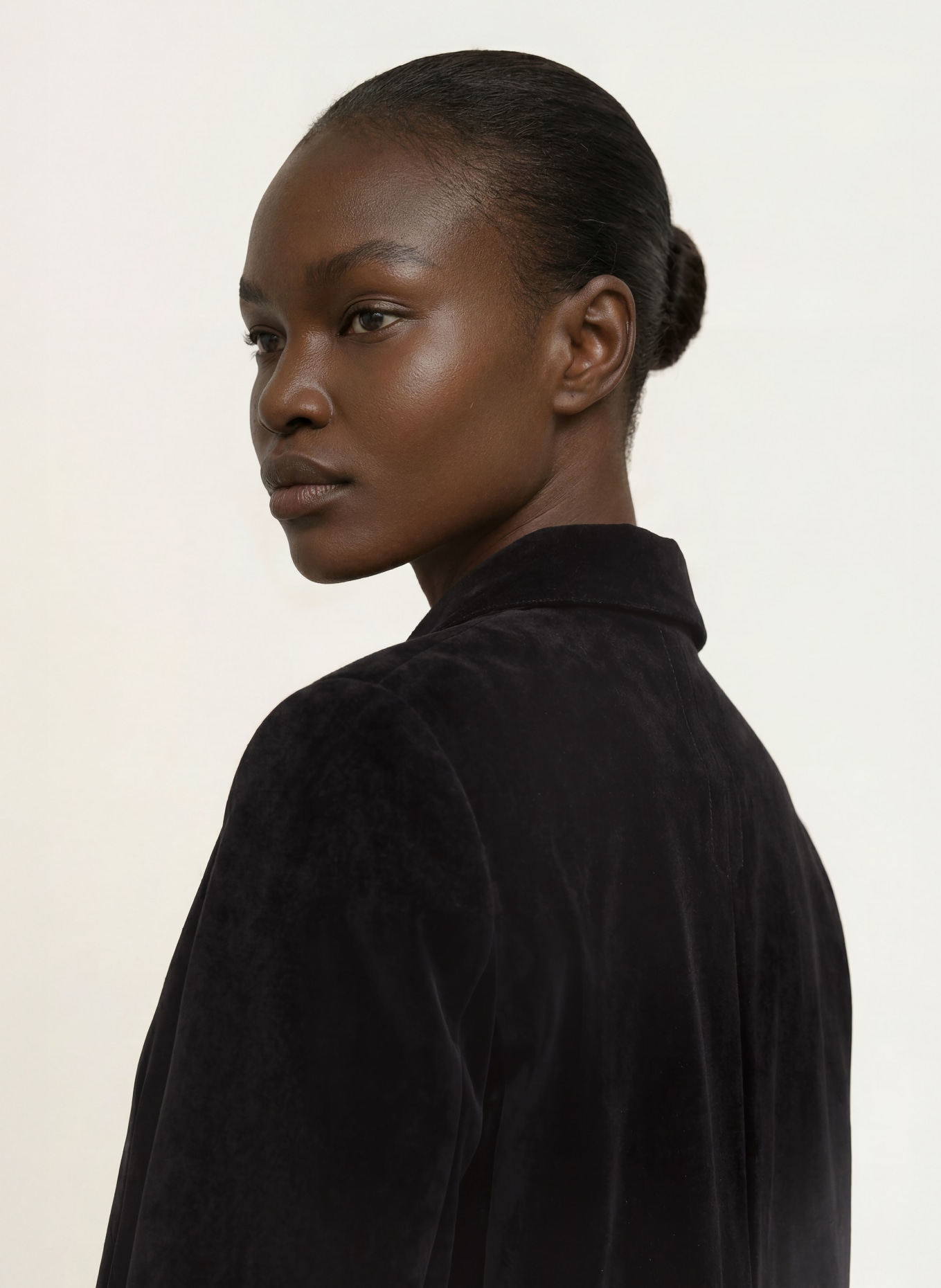 CIRCOLO 1901 Blazer en velours: NOIR