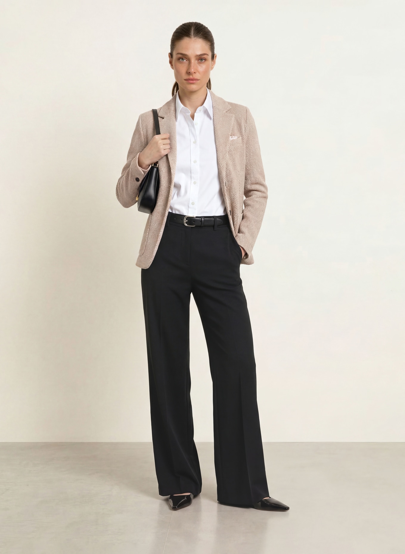 CIRCOLO 1901 Blazer: LIGHT GRAY
