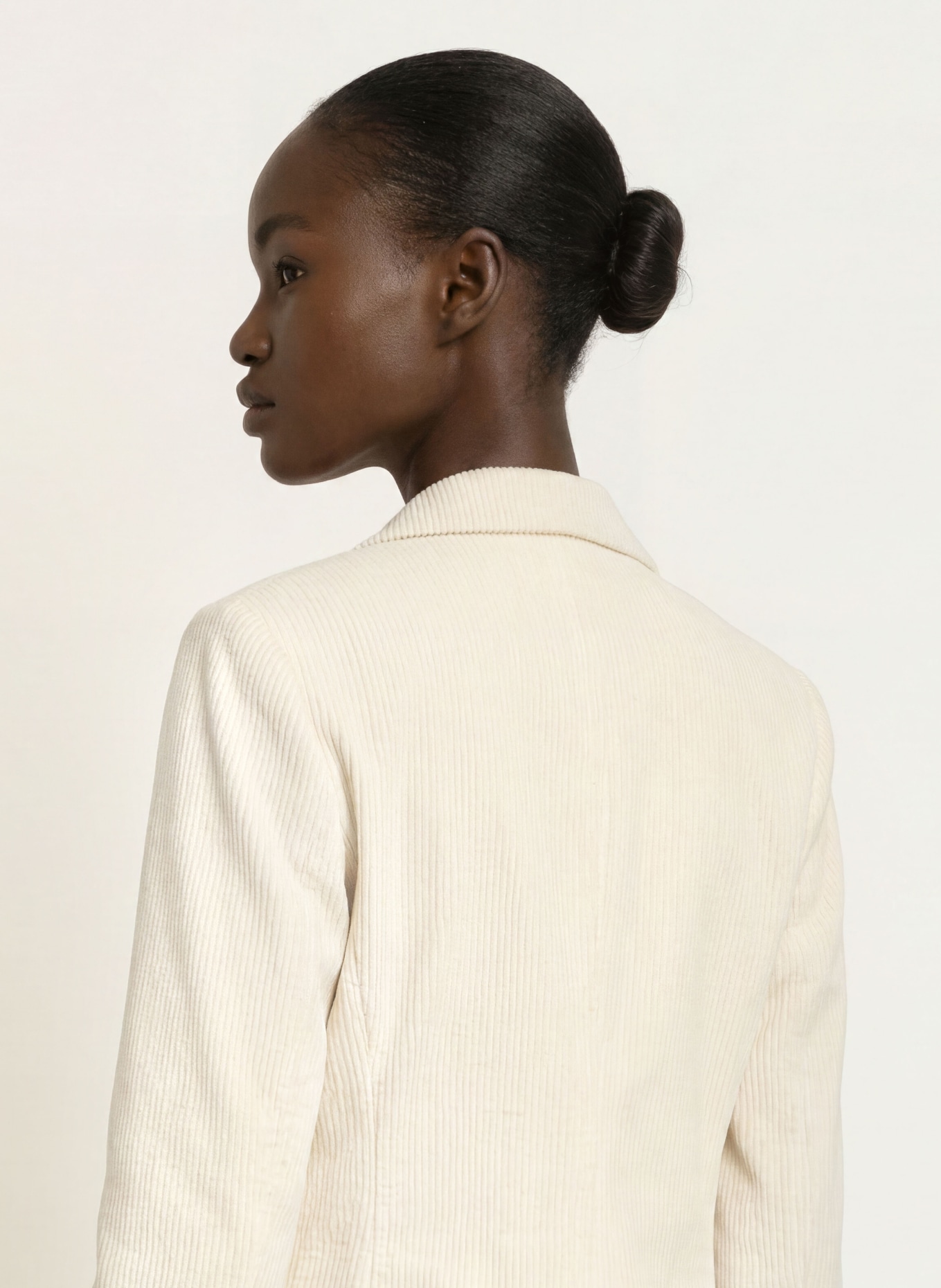 CIRCOLO 1901 Corduroy blazer: ECRU