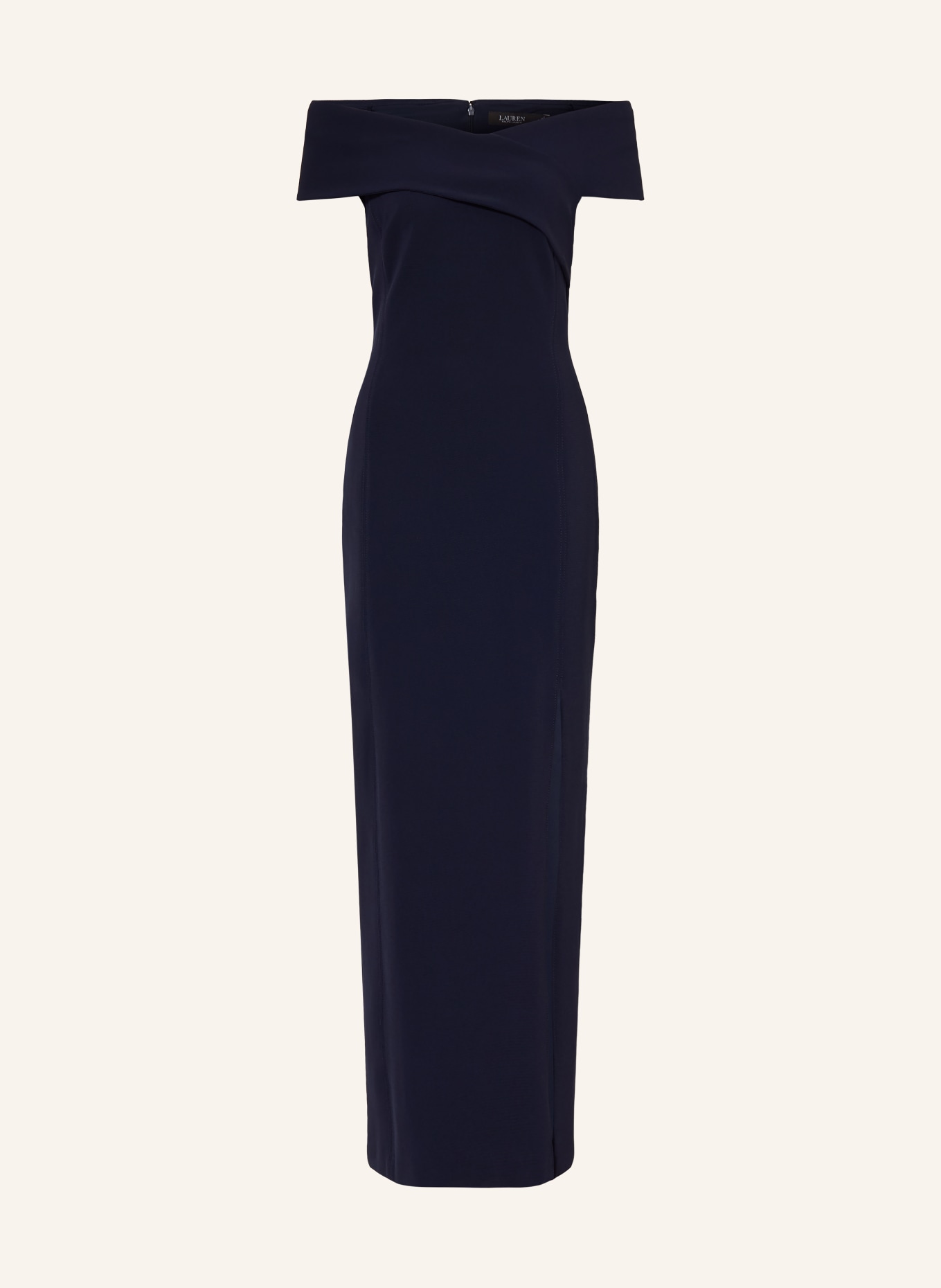 LAUREN RALPH LAUREN Abendkleid: DUNKELBLAU