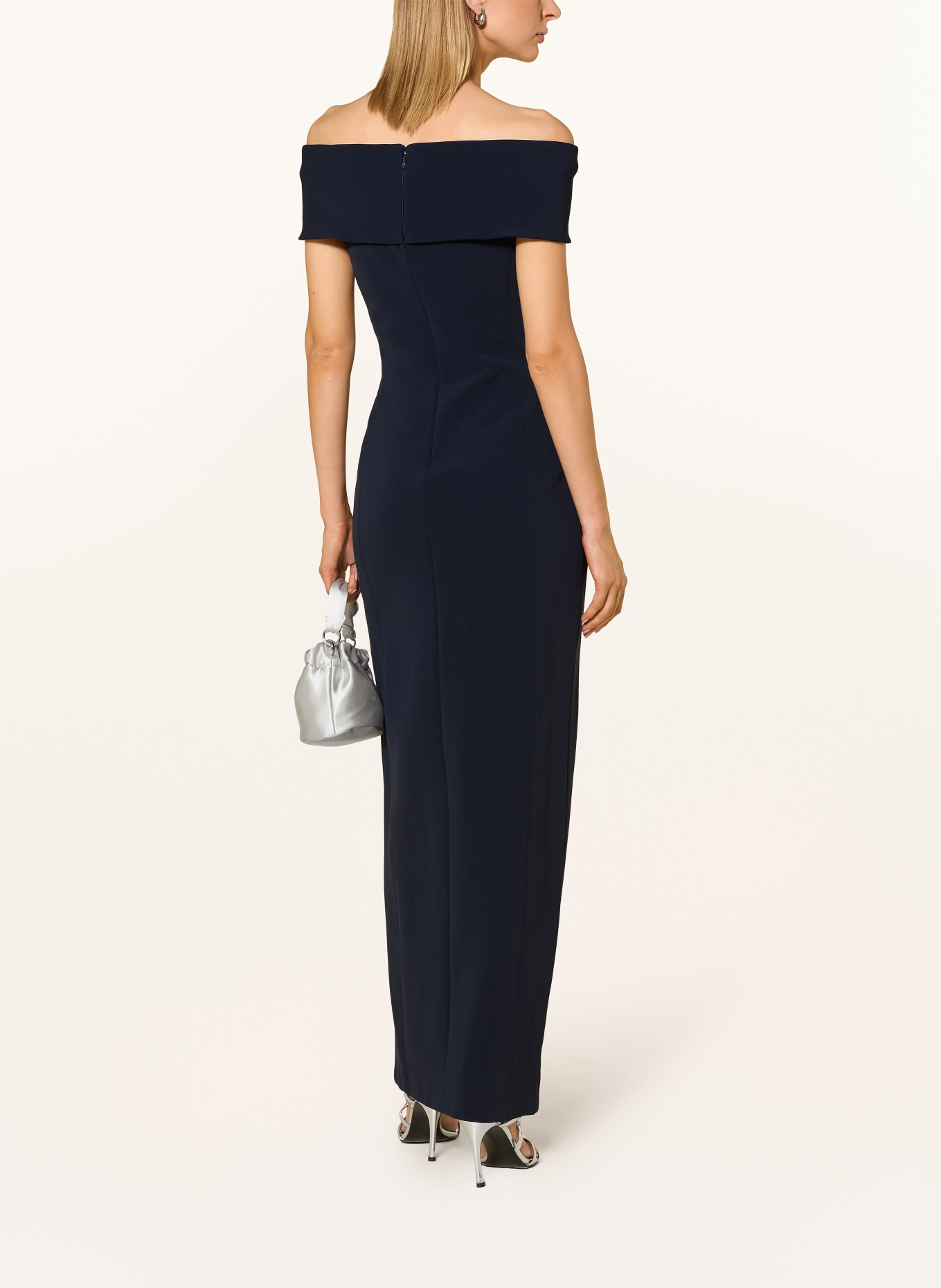 LAUREN RALPH LAUREN Abendkleid: DUNKELBLAU
