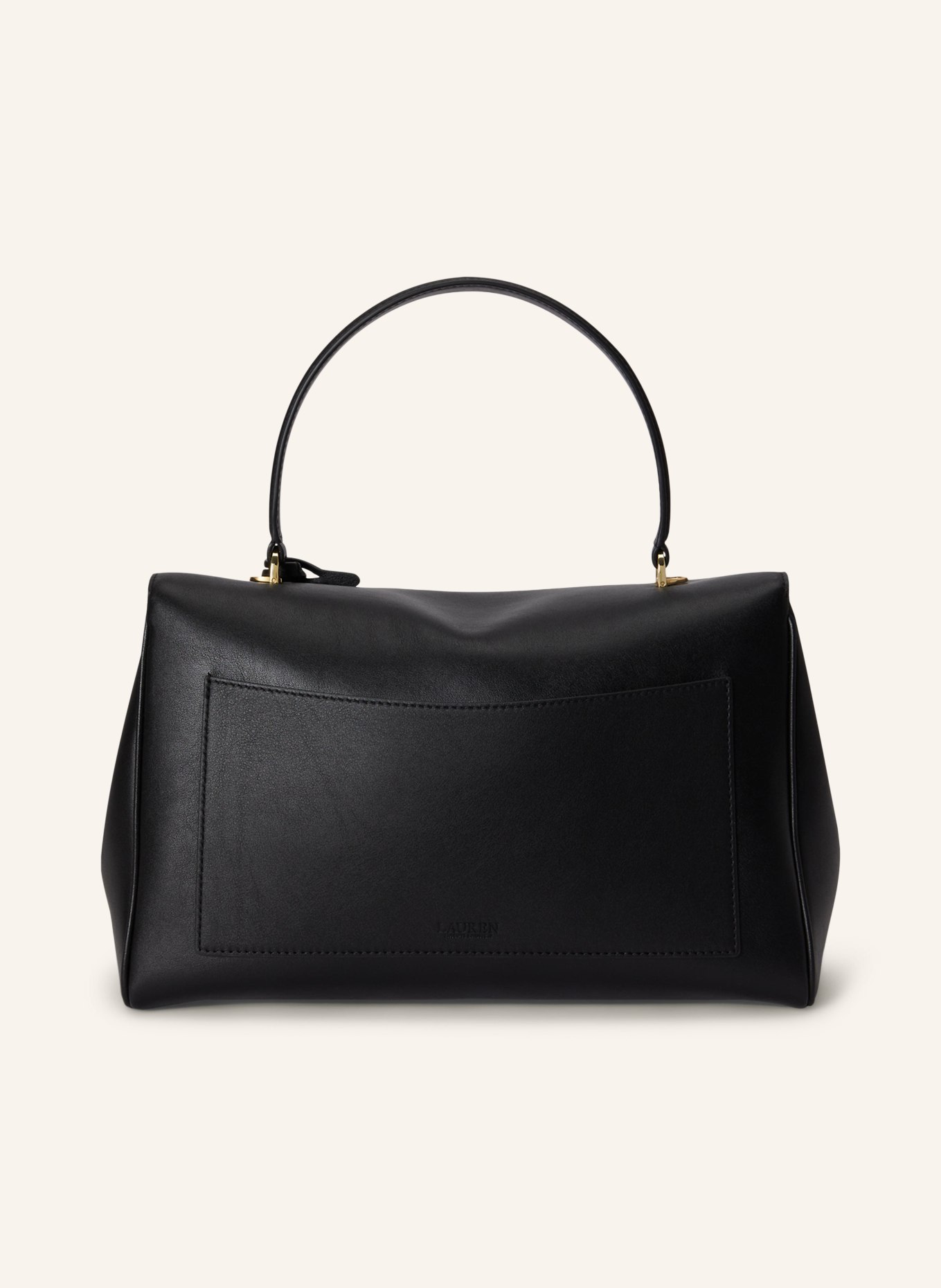 LAUREN RALPH LAUREN Kabelka přes rameno FARRAH MEDIUM: ČERNÁ