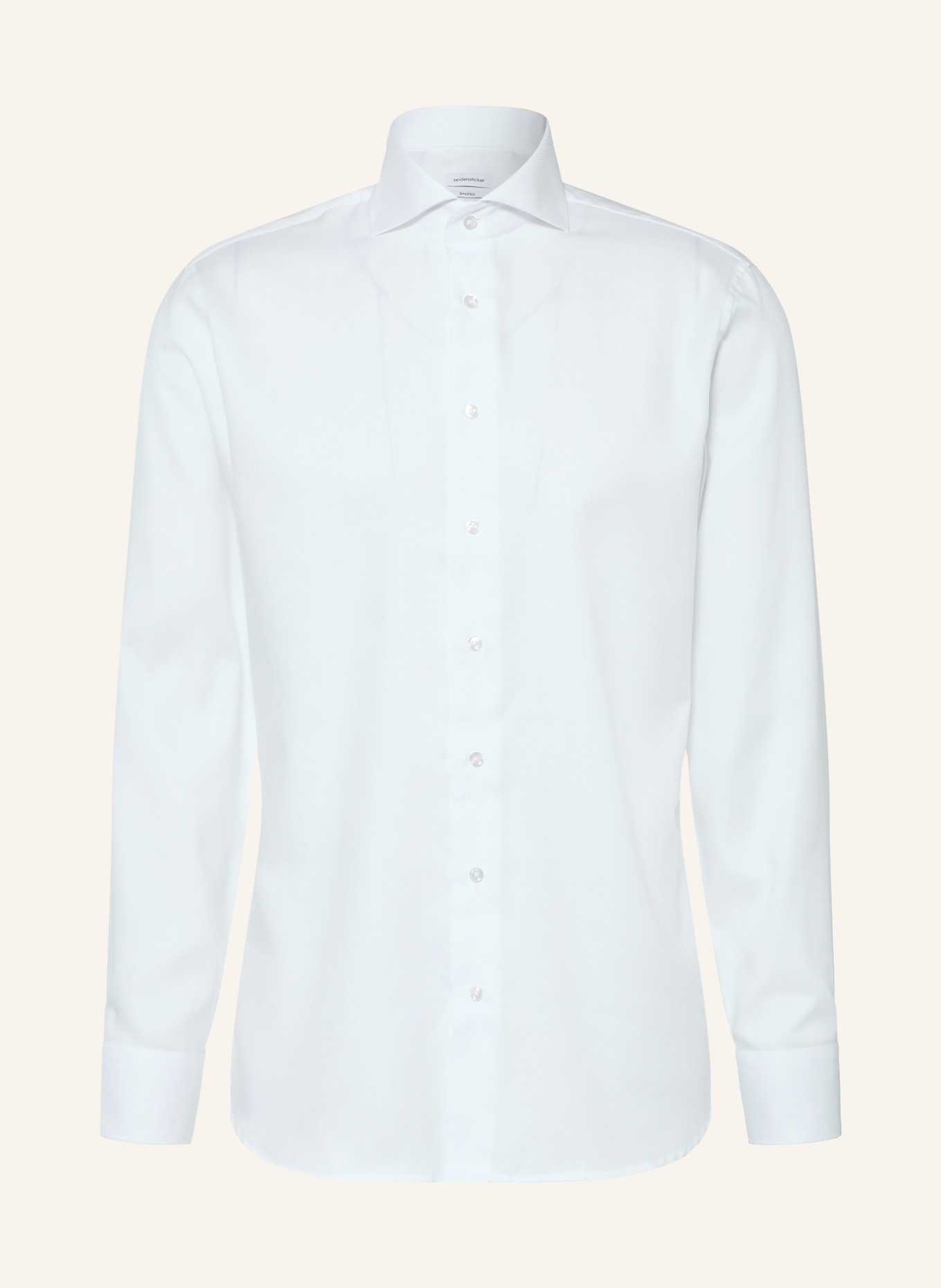 seidensticker Overhemd Shaped Fit: WIT
