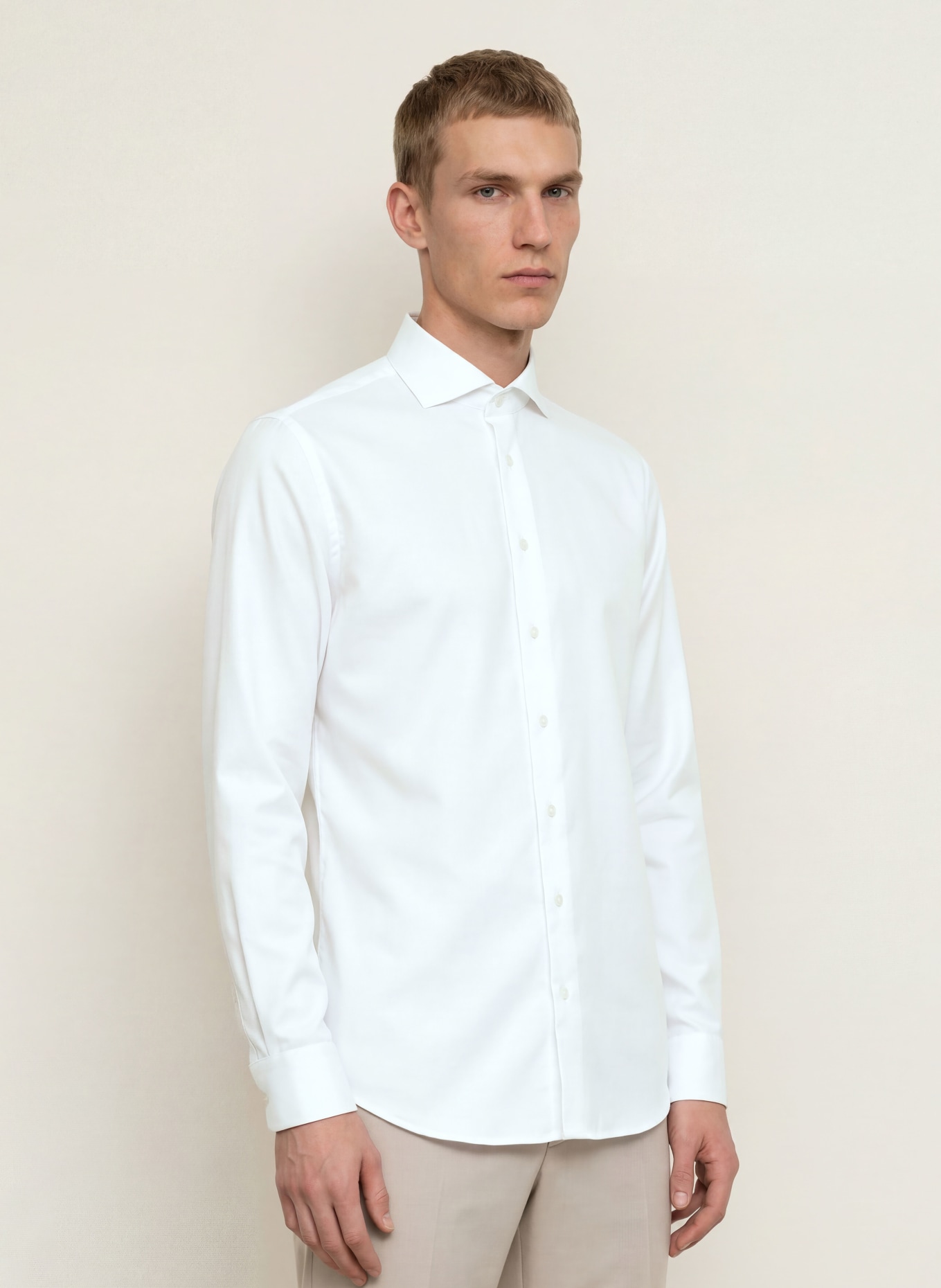 seidensticker Overhemd Shaped Fit: WIT