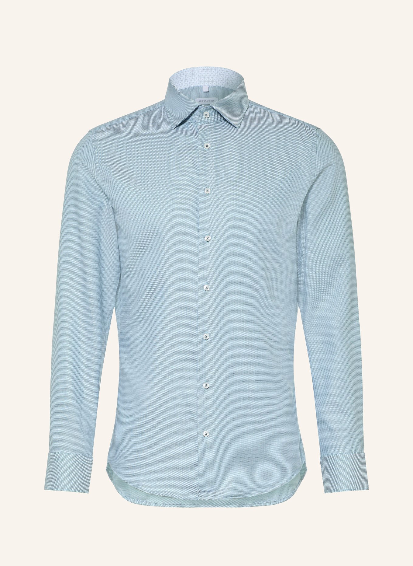 seidensticker Hemd Slim Fit: HELLGRÜN