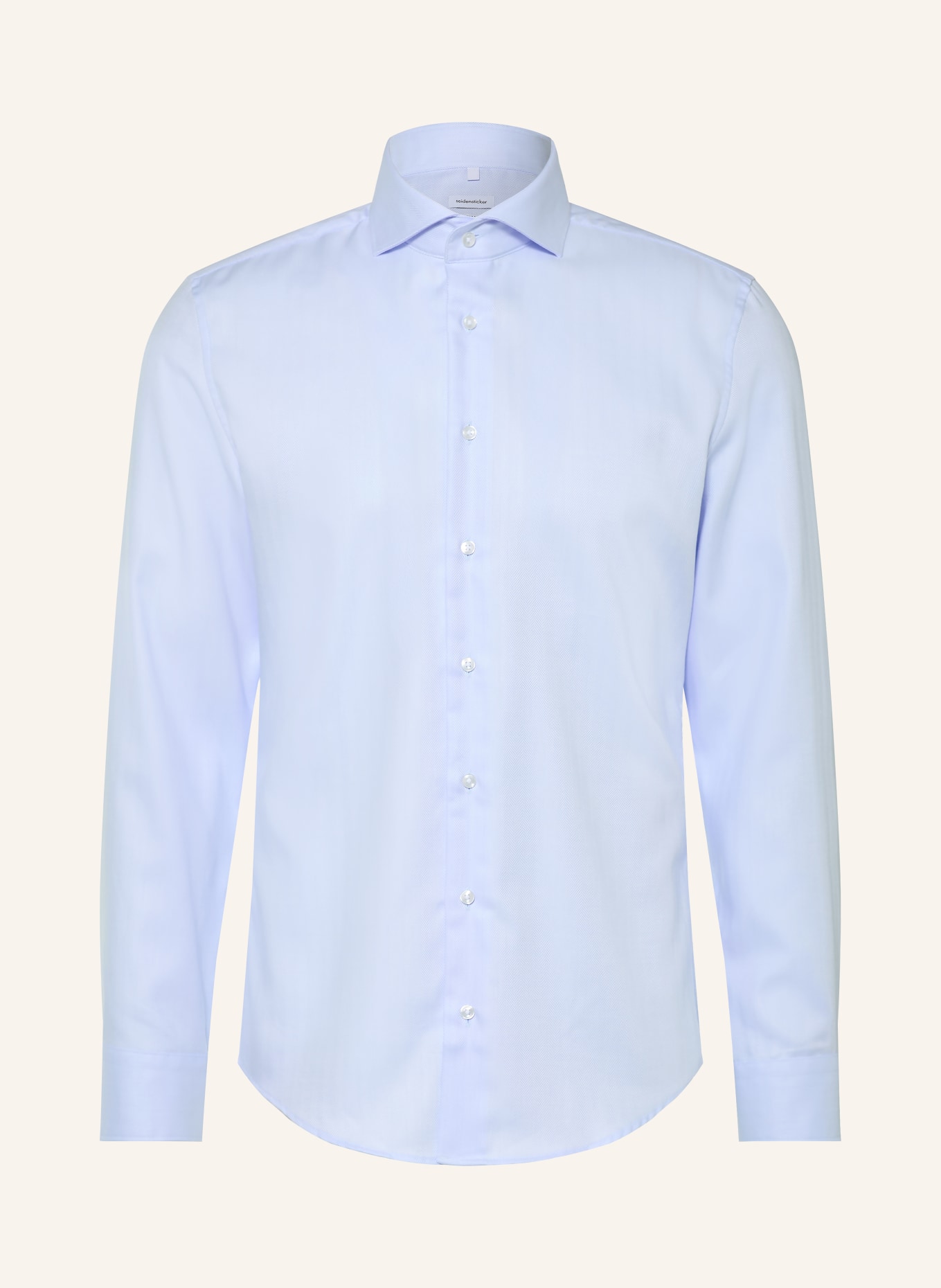 seidensticker Overhemd, slim fit: LICHTBLAUW