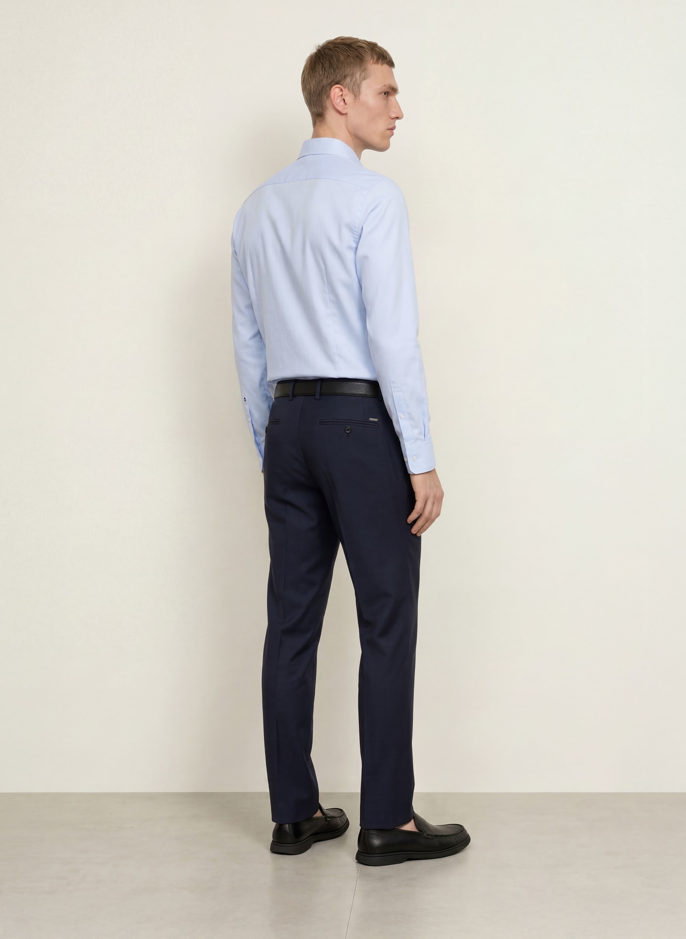 seidensticker Overhemd, slim fit: LICHTBLAUW