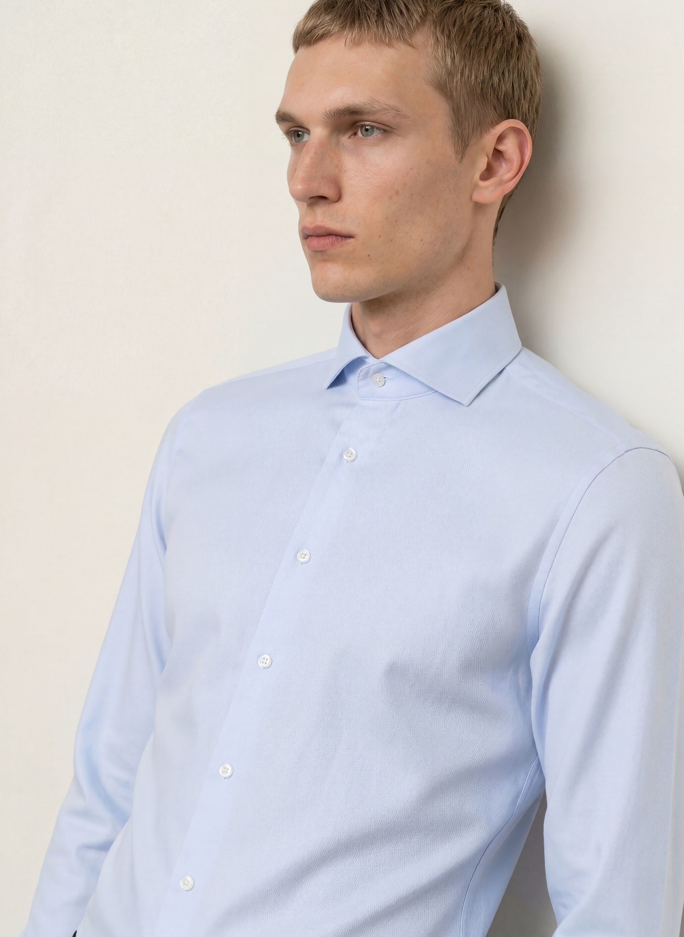 seidensticker Overhemd, slim fit: LICHTBLAUW