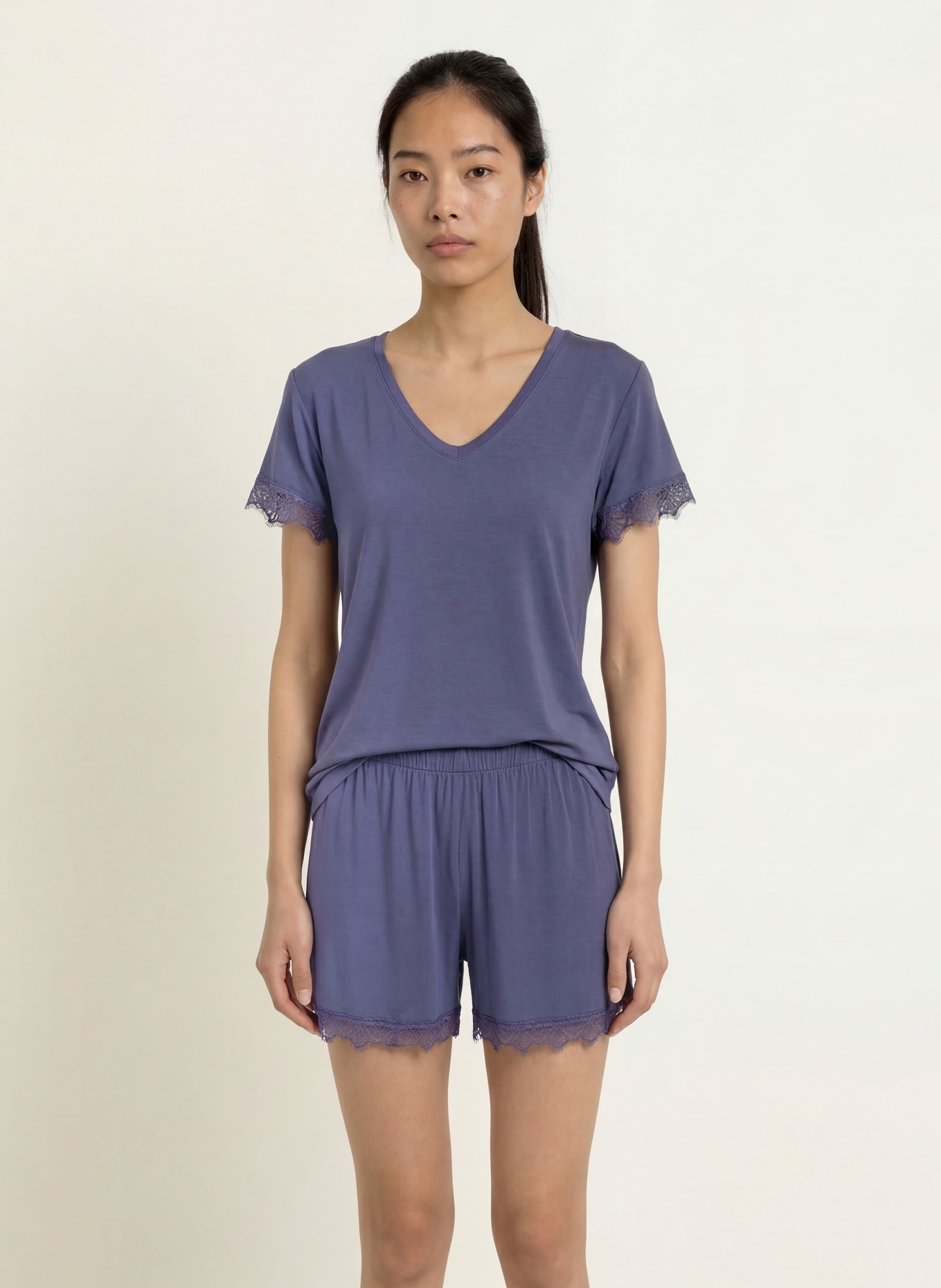 darling harbour Schlafshorts: BLAUGRAU