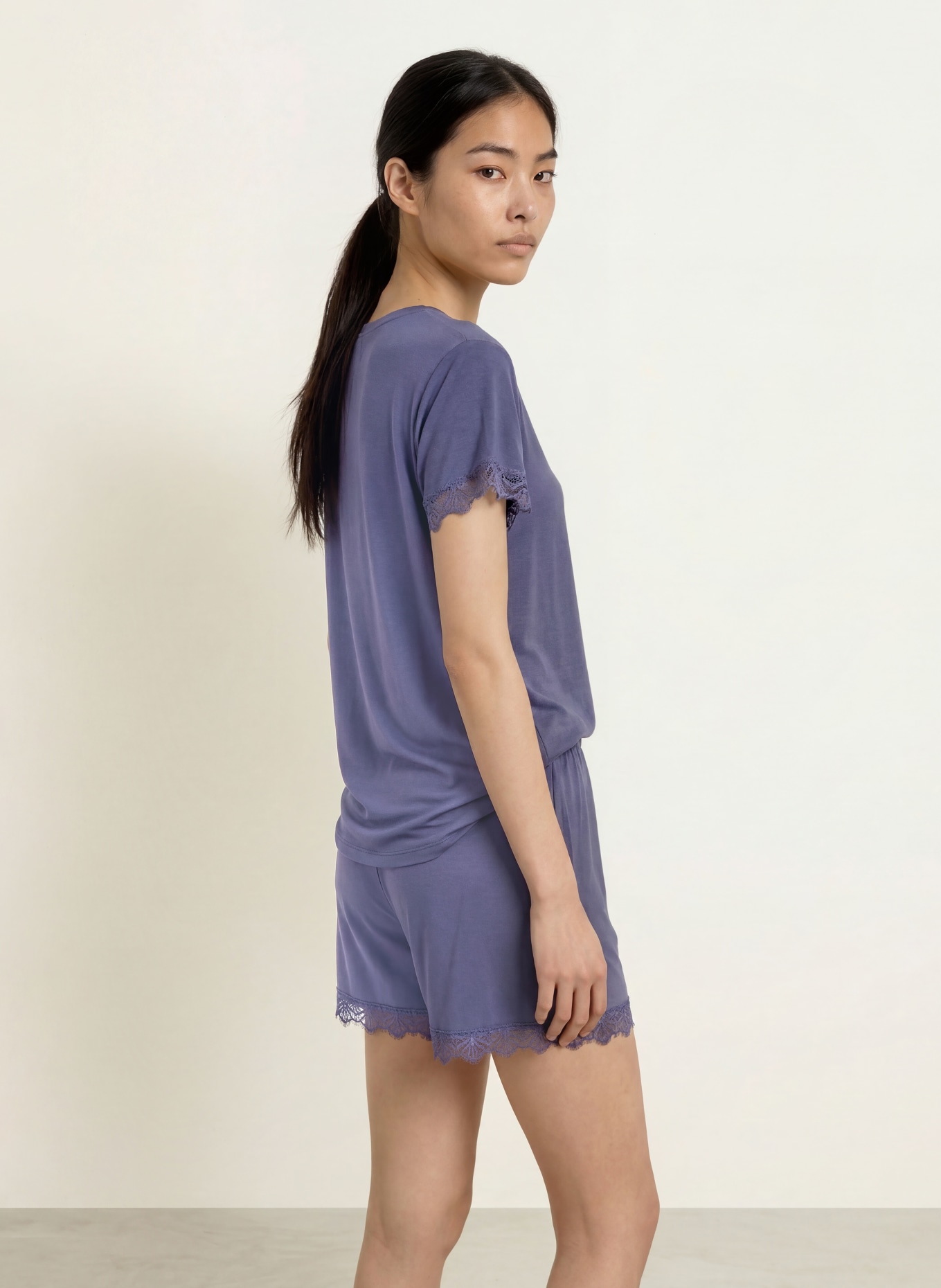 darling harbour Schlafshorts: BLAUGRAU