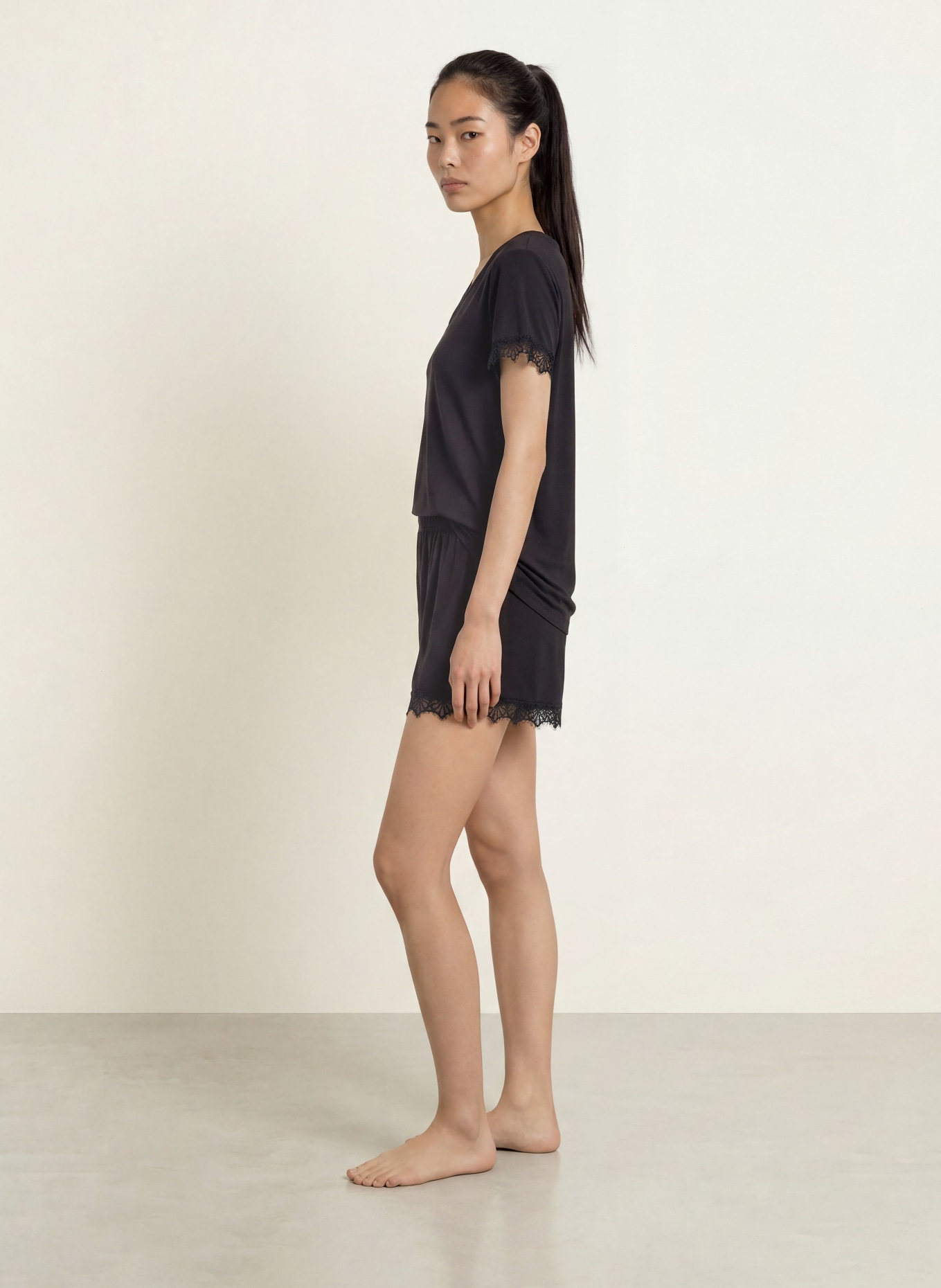 darling harbour Schlafshirt: BLACK