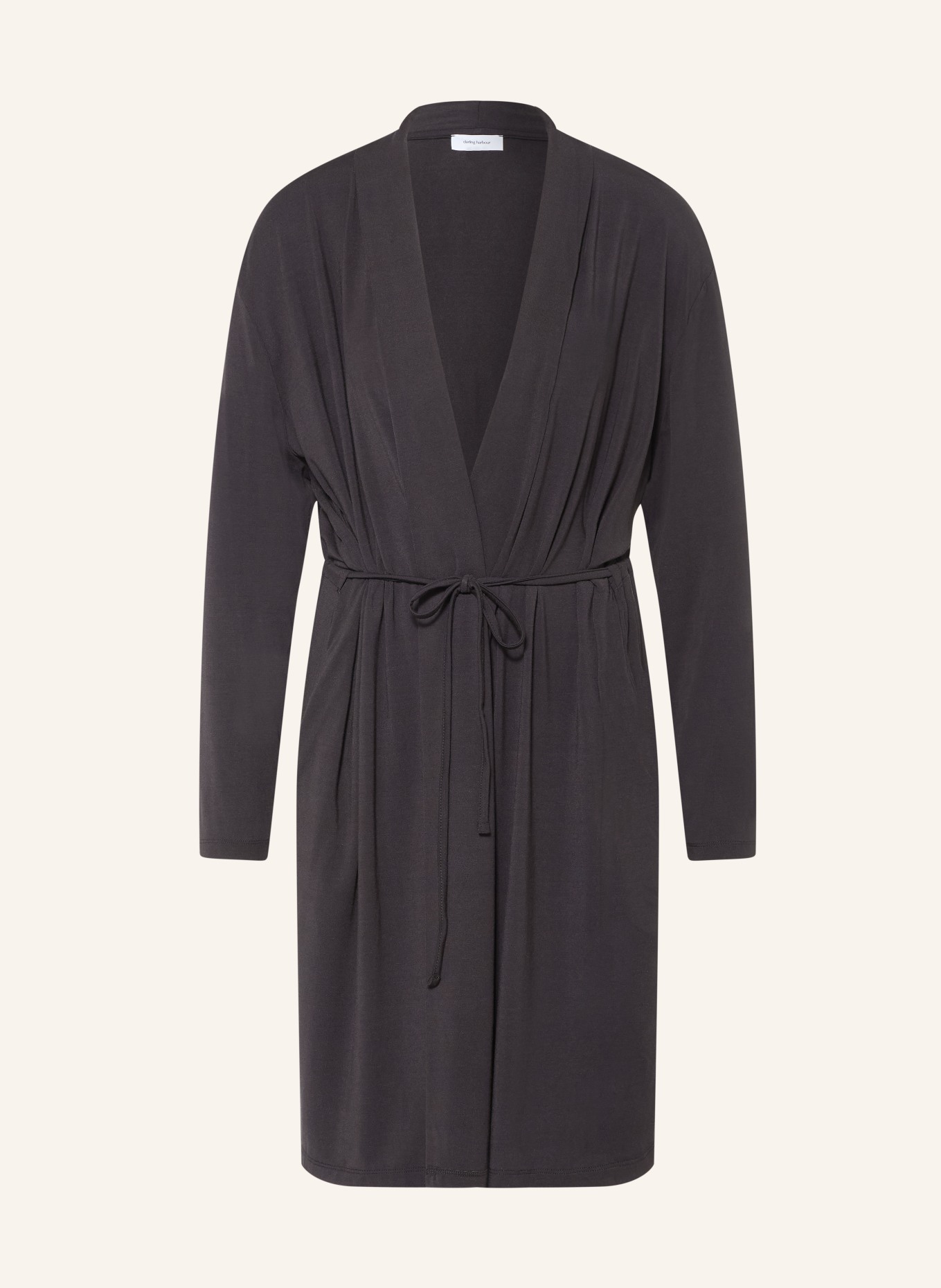 darling harbour Unisex-Morgenmantel: BLACK