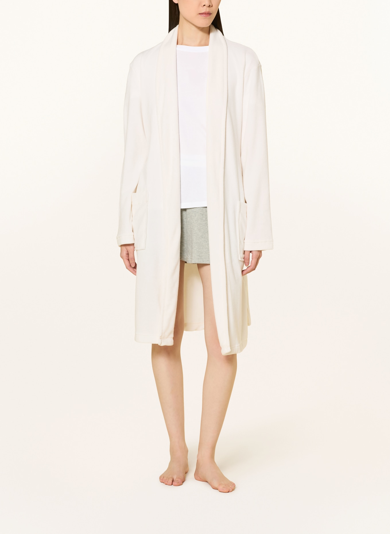 darling harbour Damen-Bademantel: OFFWHITE