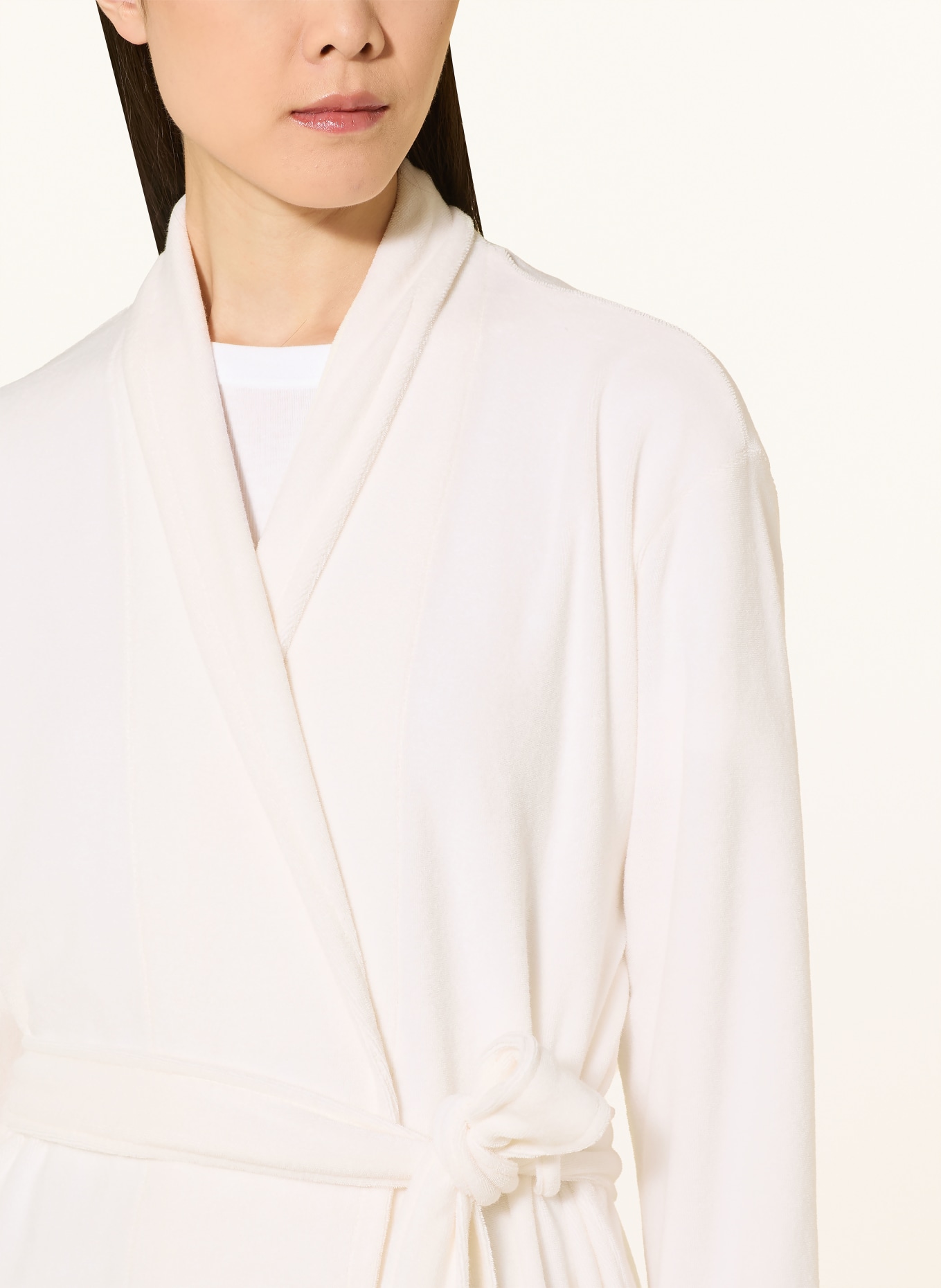 darling harbour Damen-Bademantel: OFFWHITE