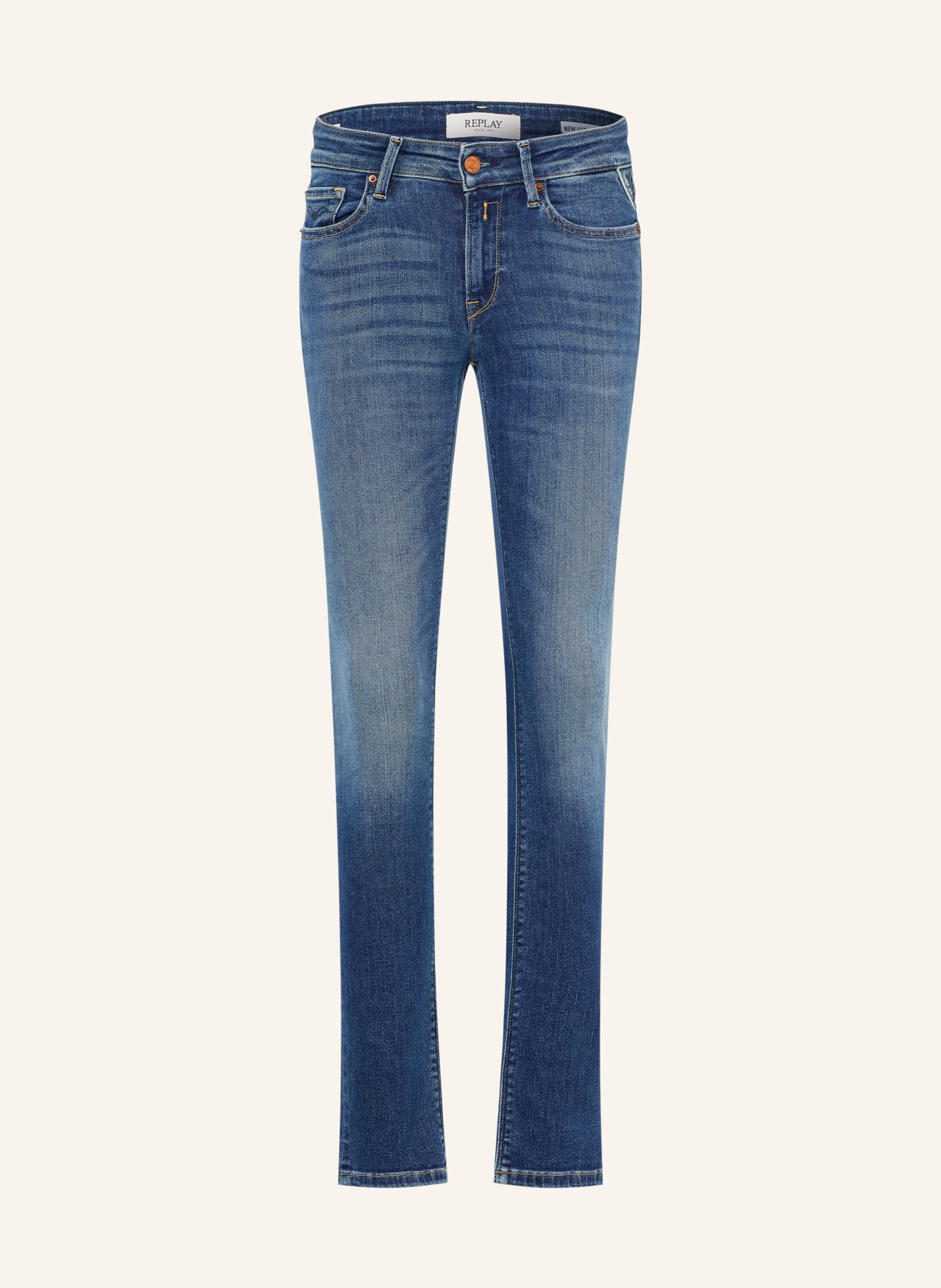 REPLAY Skinny jeans NEW LUZ: 009 MEDIUM BLUE