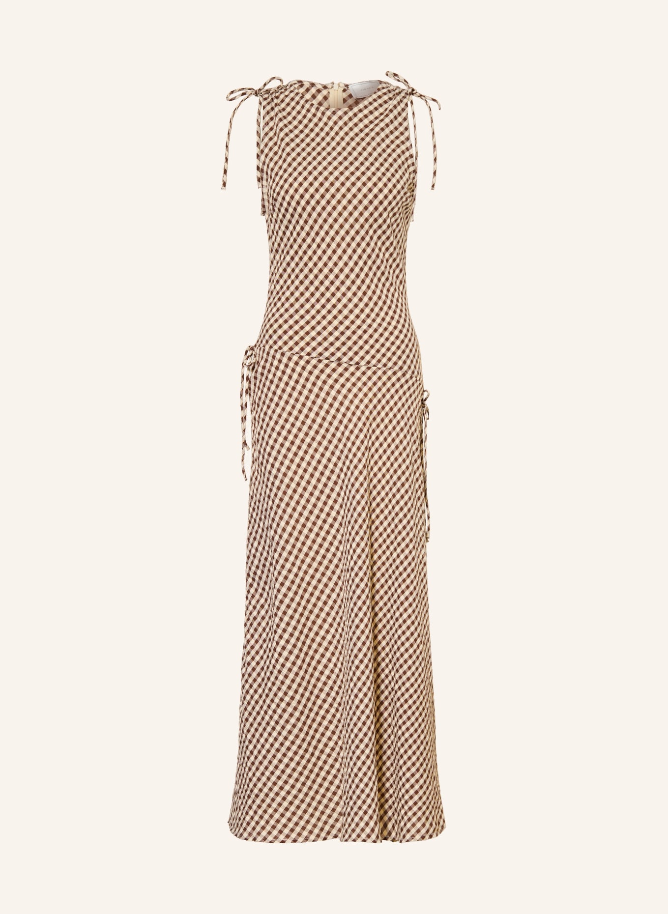 NEO NOIR Kleid SAXTON: BRAUN / HELLBRAUN / BEIGE