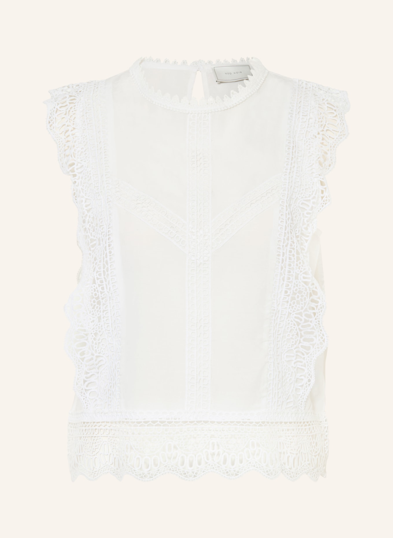 NEO NOIR Blouse SAMIA: WIT