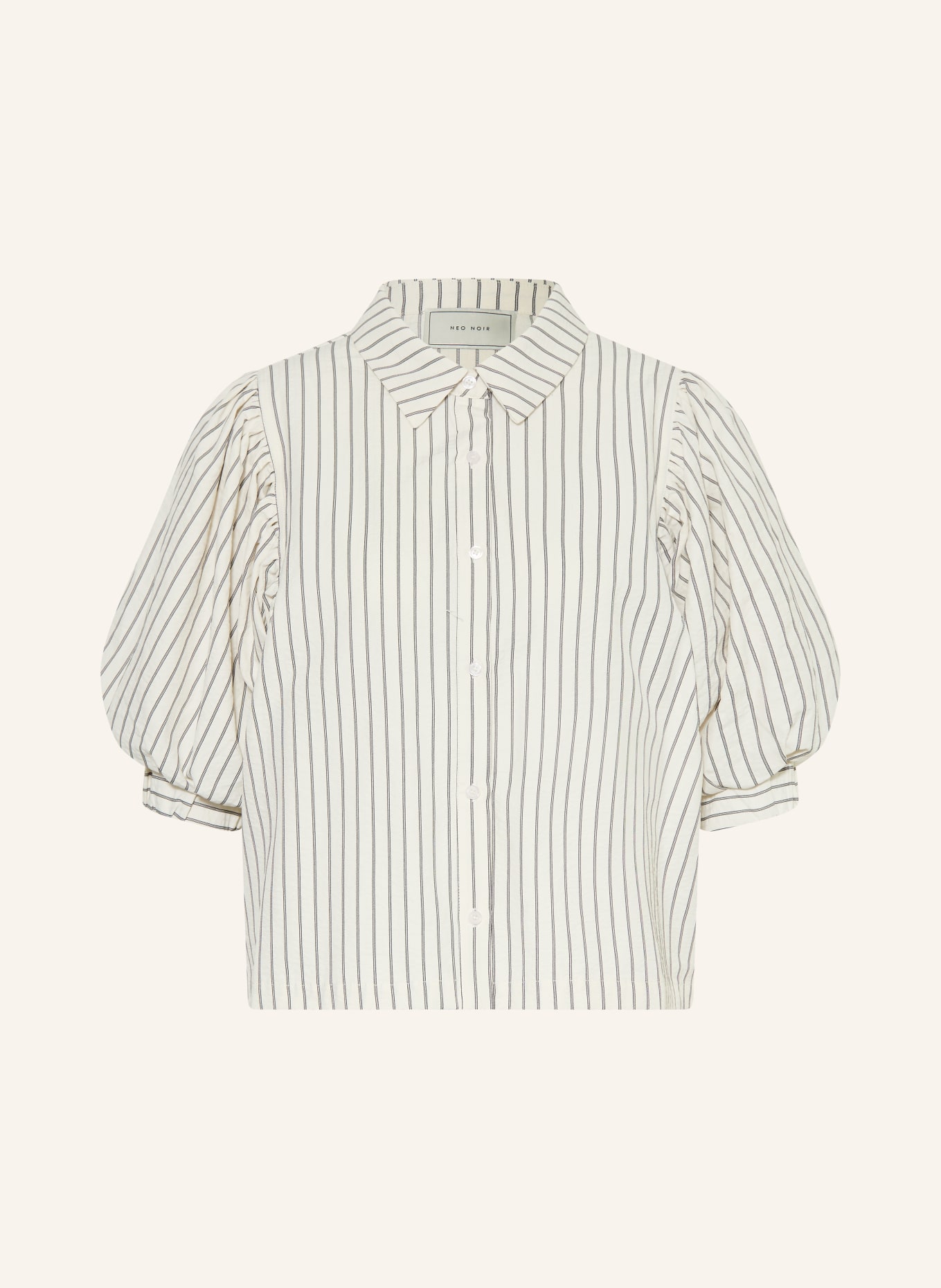 NEO NOIR ETTA Shirt blouse: CREAM / BLACK