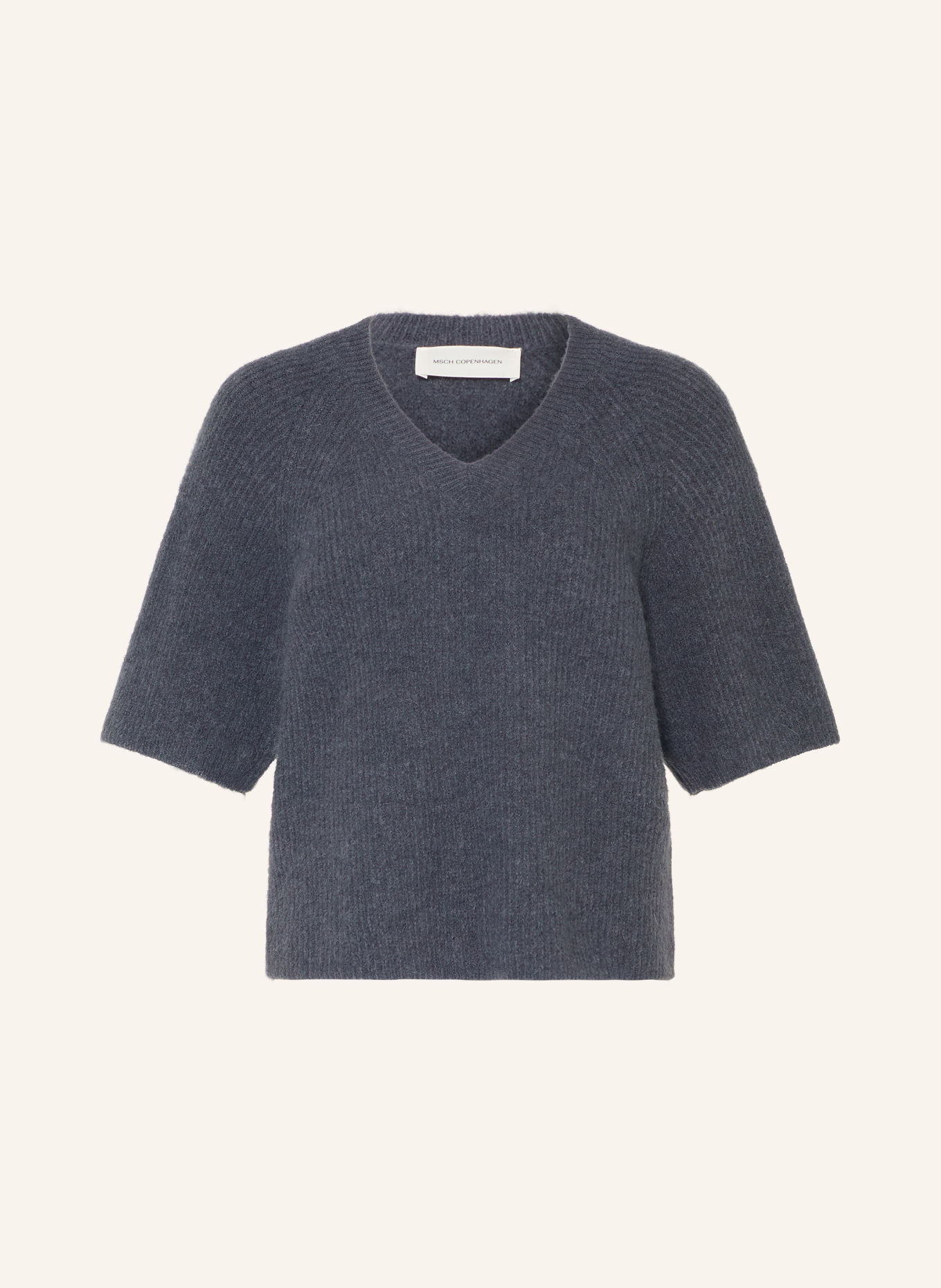 MSCH COPENHAGEN MSCHMILANIA HOPE Knit shirt: DARK GRAY