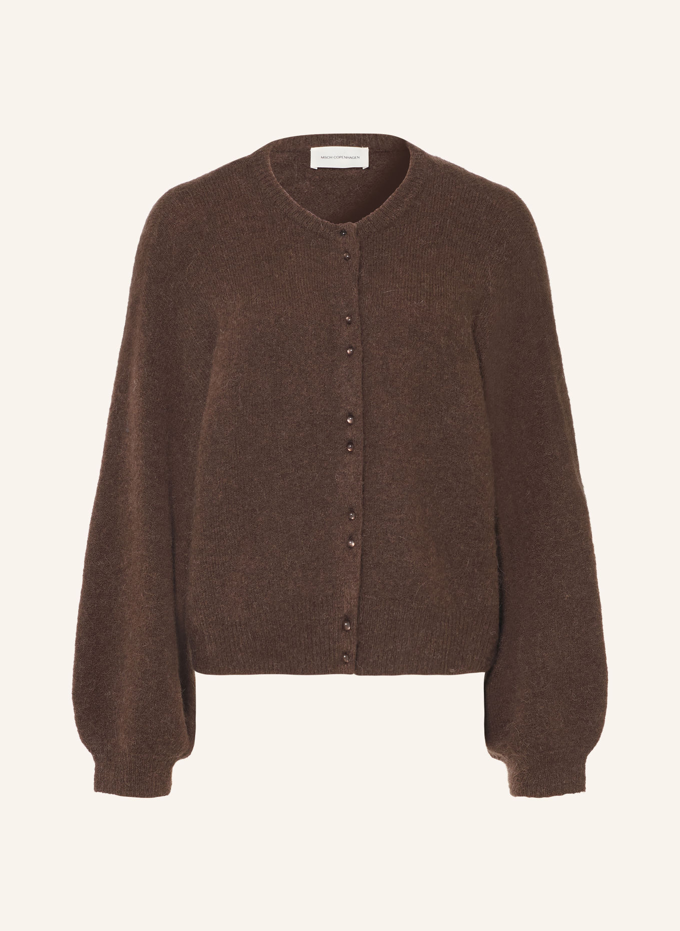 MSCH COPENHAGEN Strickjacke MSCHBONDIE HOPE: BRAUN
