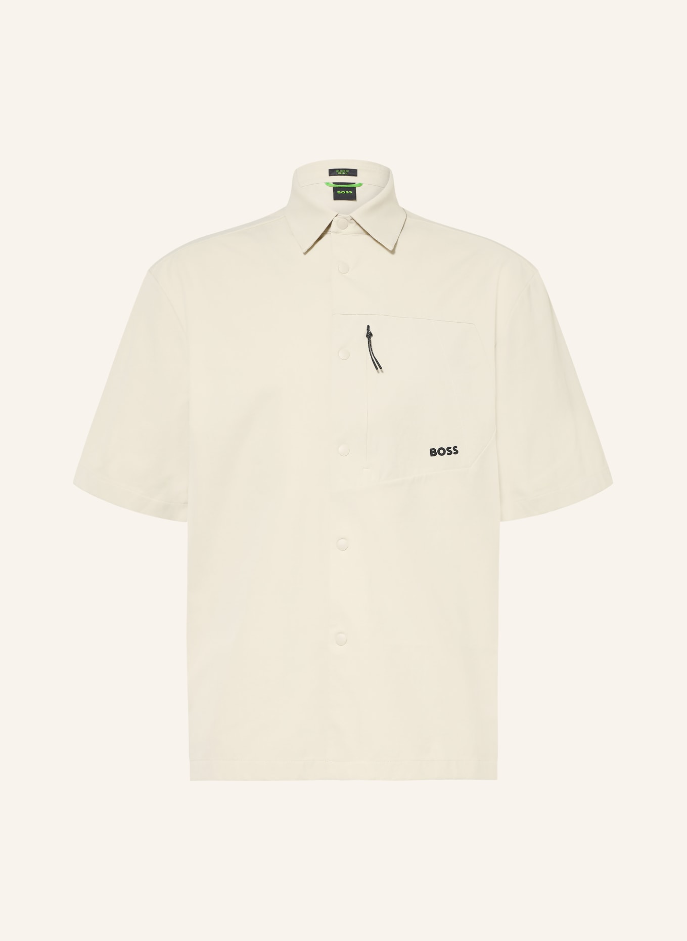BOSS Chemise NETWORK Comfort Fit: BEIGE