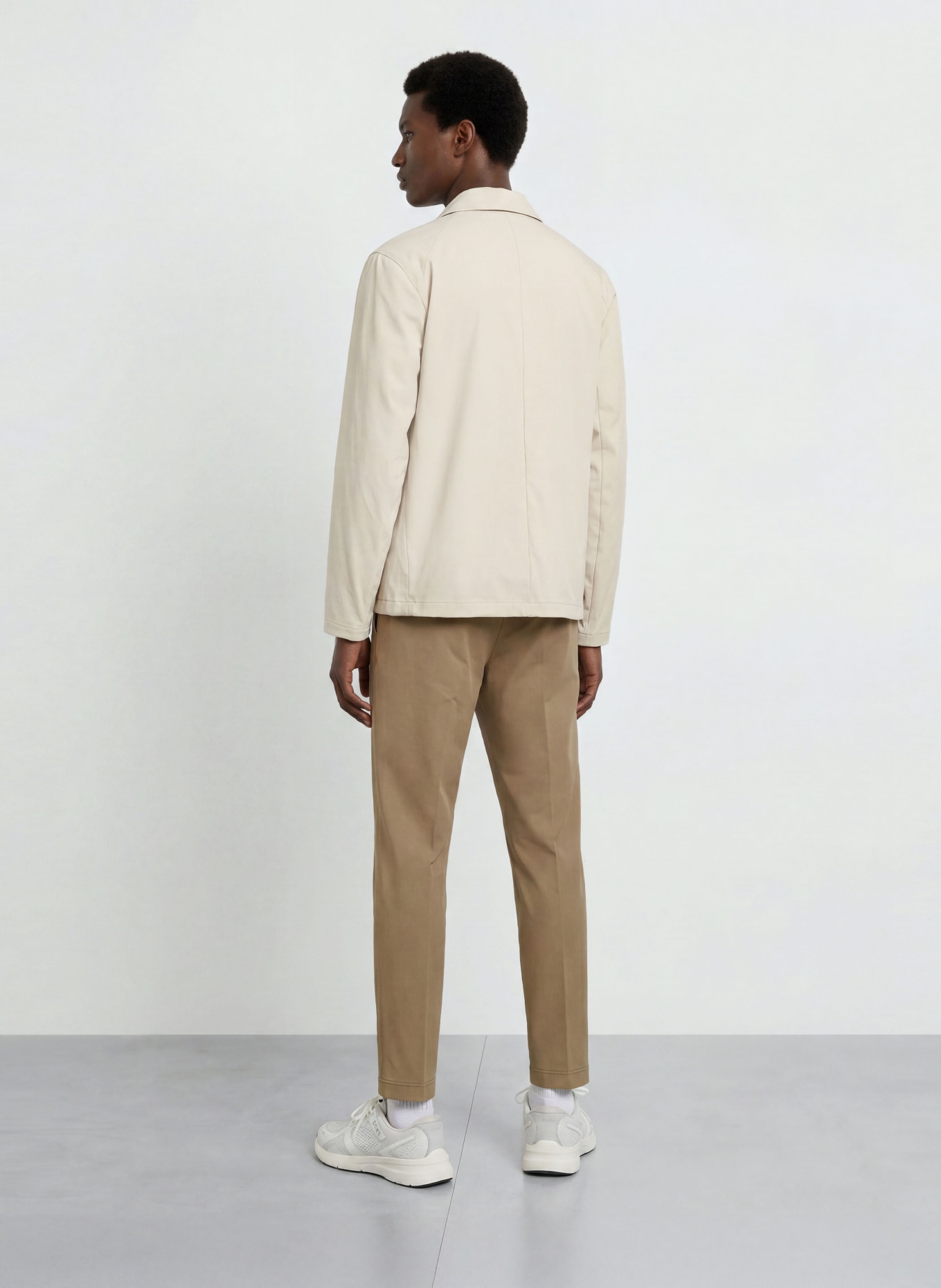 BOSS Funktionsjacke OW NETWORK: BEIGE