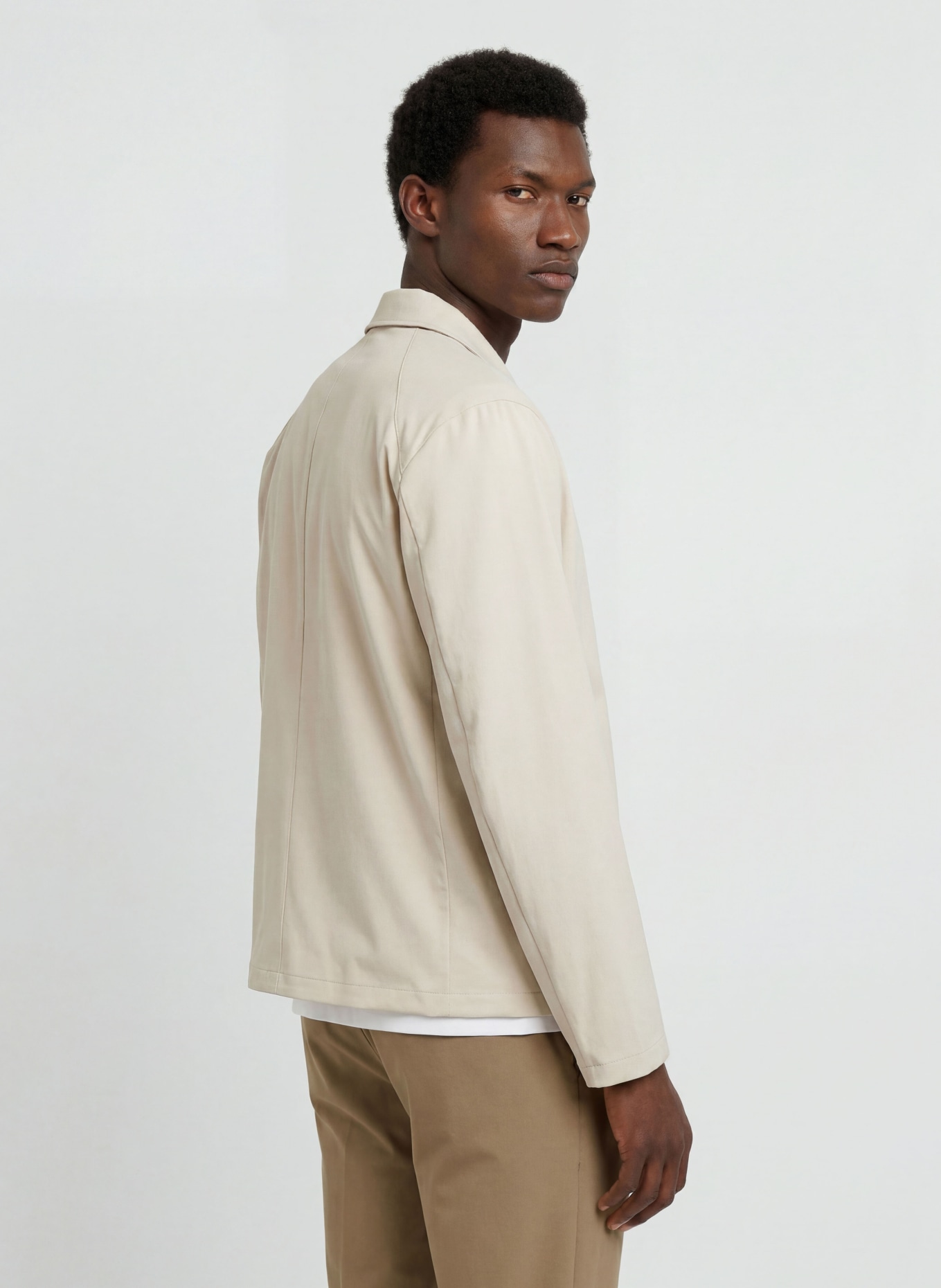 BOSS Funktionsjacke OW NETWORK: BEIGE