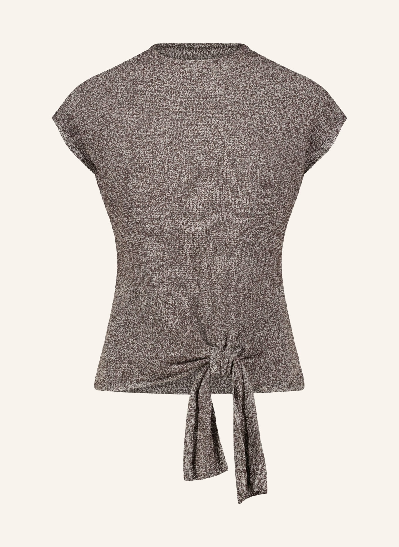 CARTOON Haut en maille: TAUPE / CRÈME