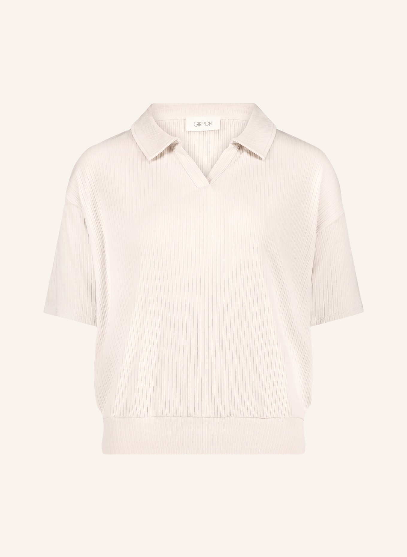 CARTOON T-shirt: BEIGE