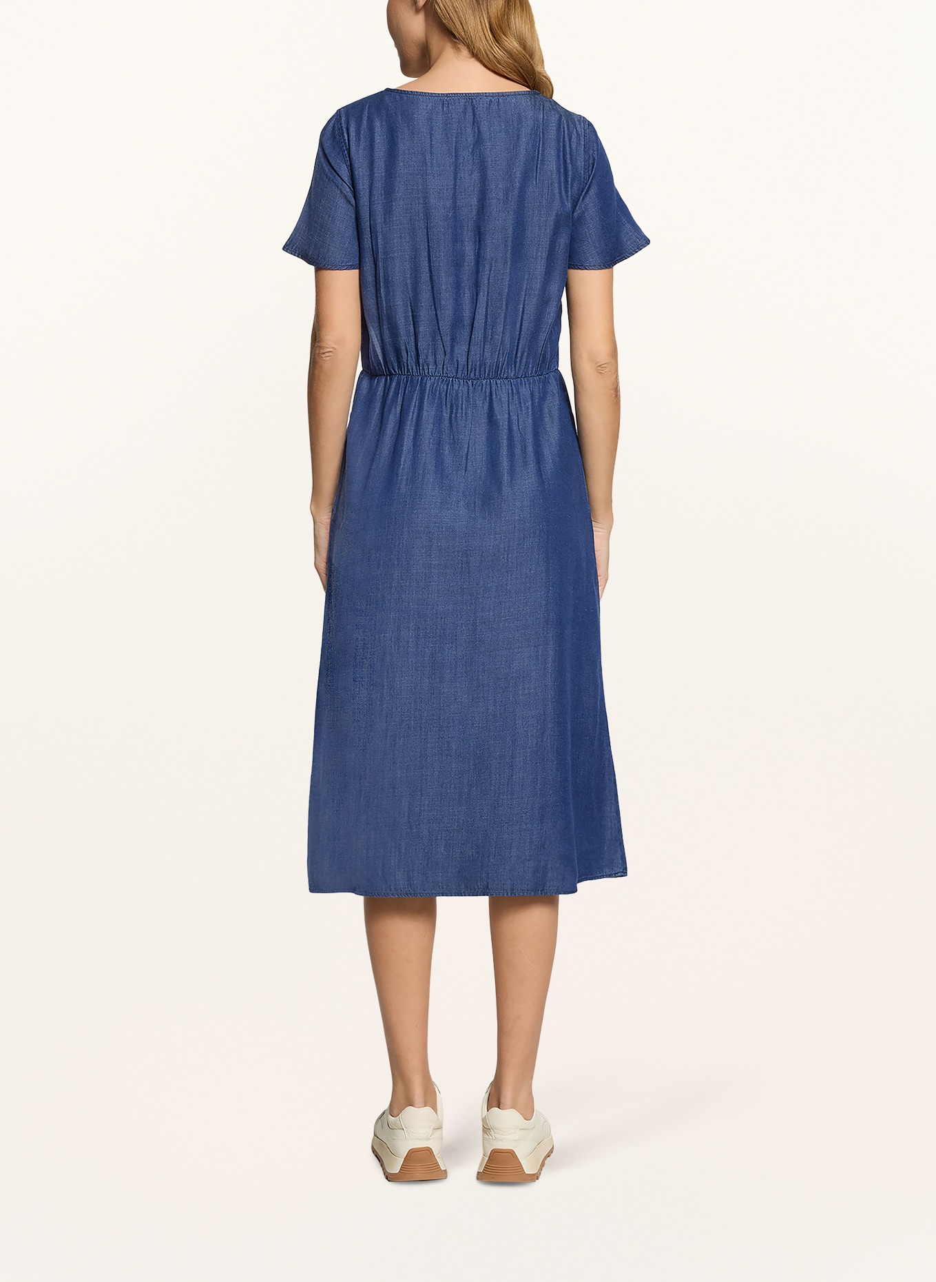 CARTOON Jurk in denimlook: BLAUW