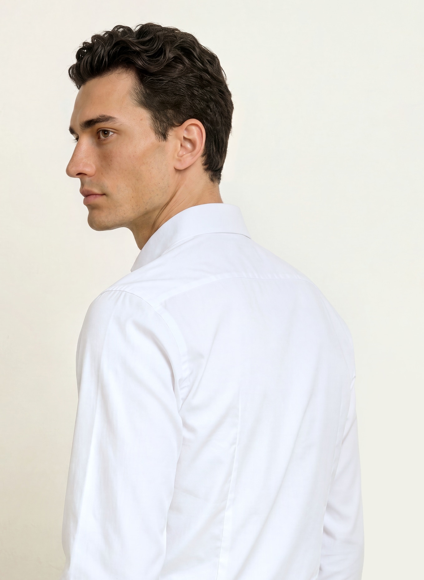 BOSS Chemise HANK coupe ajustée: BLANC