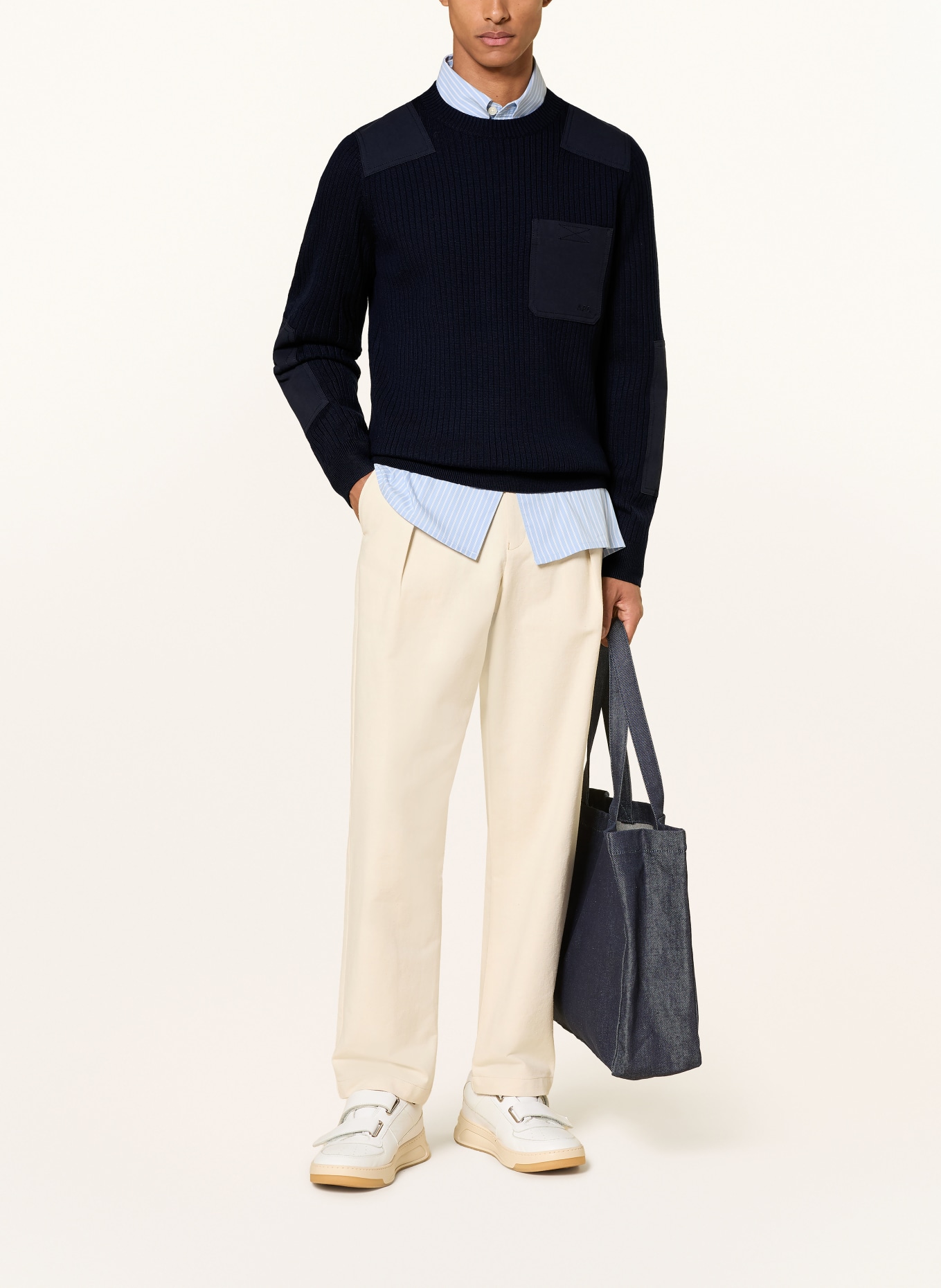 A.P.C. Pullover MALLARME: DUNKELBLAU