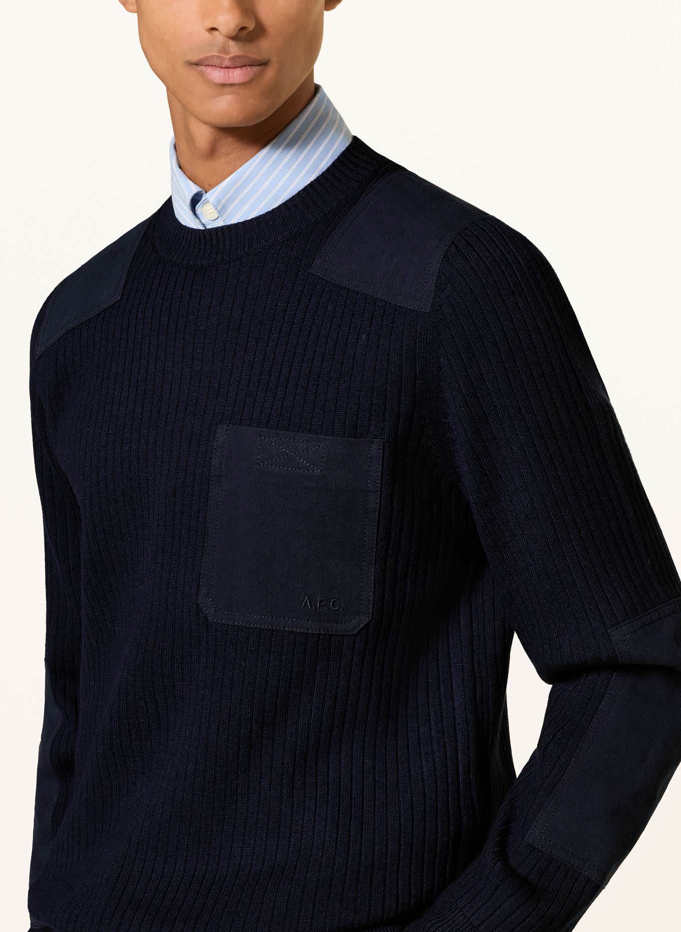 A.P.C. Pullover MALLARME: DUNKELBLAU