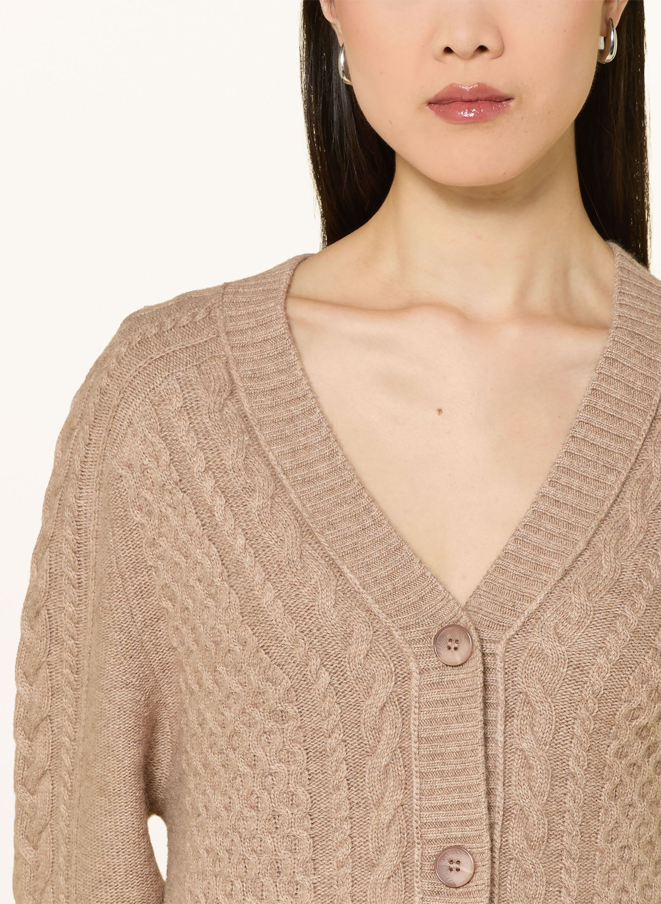 darling harbour Vest: TAUPE MELANGE
