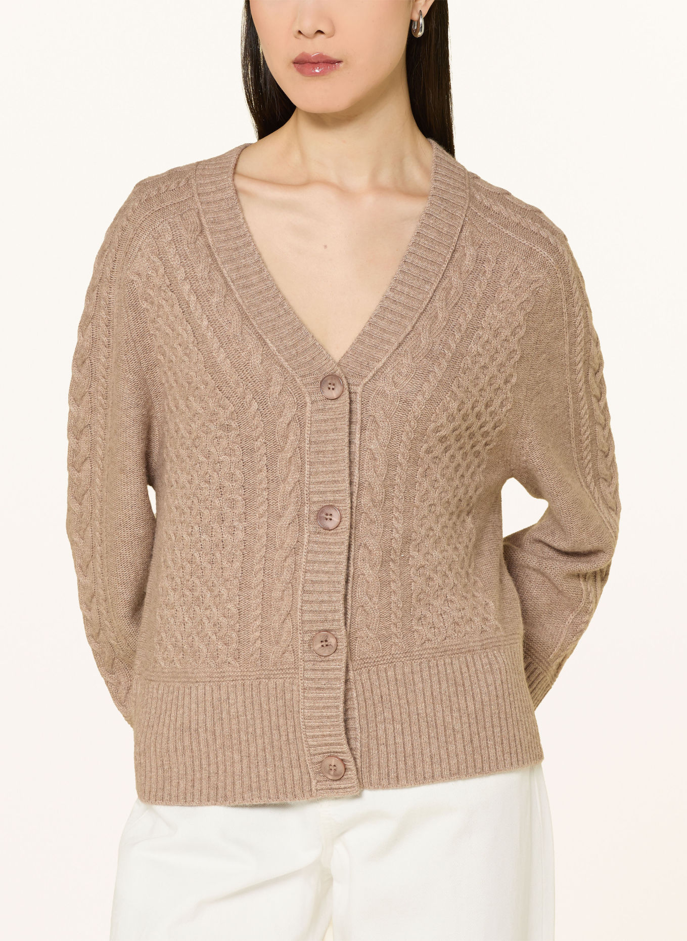 darling harbour Vest: TAUPE MELANGE