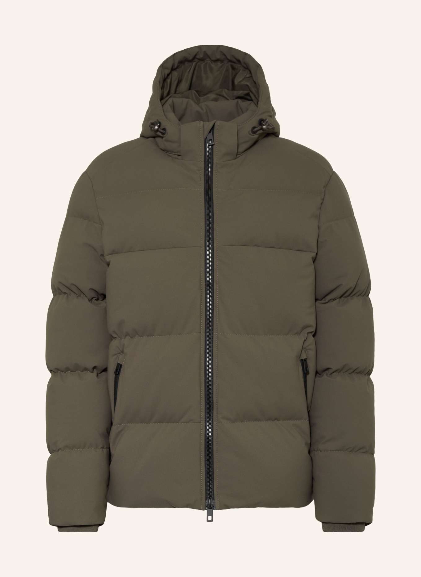 STROKESMAN'S Quilted jacket: KHAKI