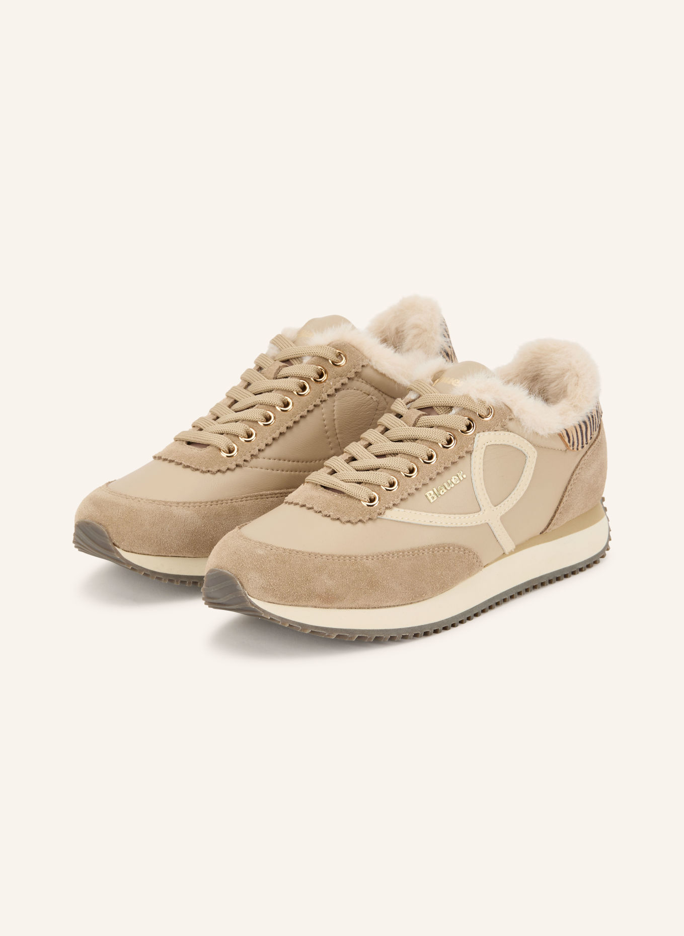 Blauer Sneakers LORAIN01: BEIGE / NOIR