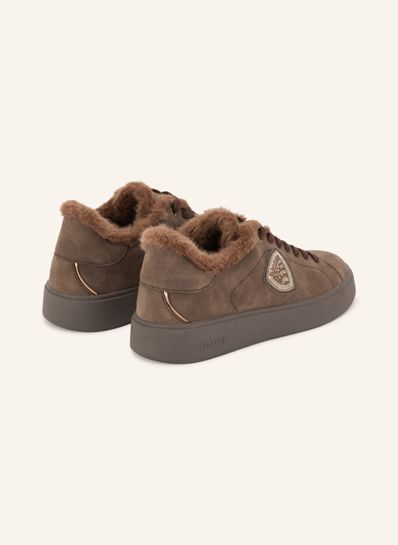 Blauer VICTORY01 Sneakers: DARK BROWN