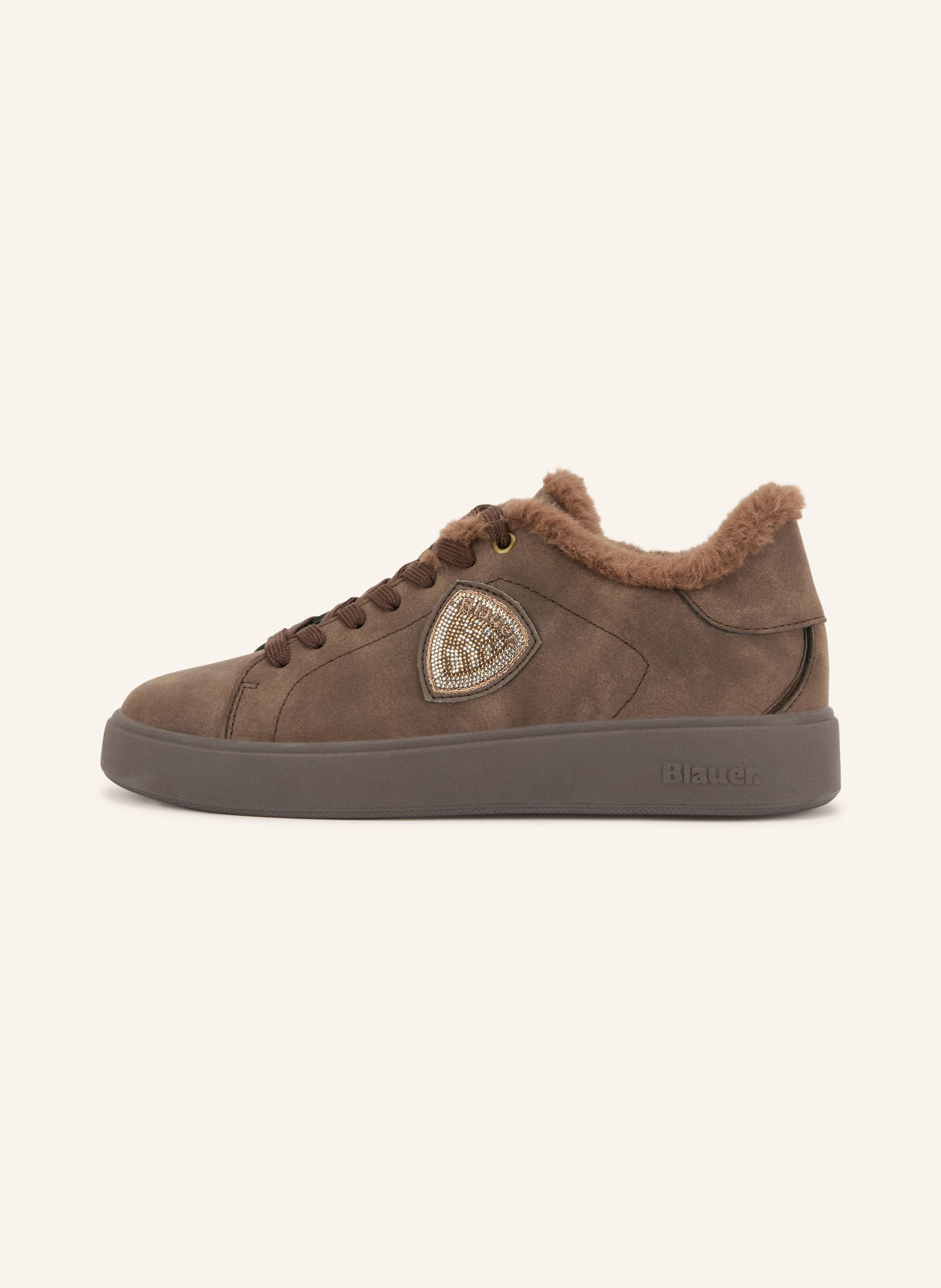 Blauer VICTORY01 Sneakers: DARK BROWN