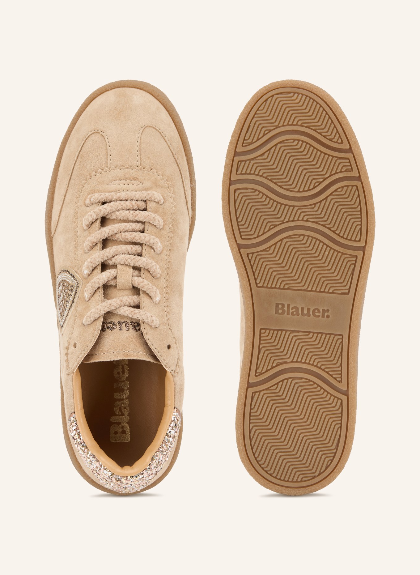 Blauer Sneakers AURORA04: TAUPE