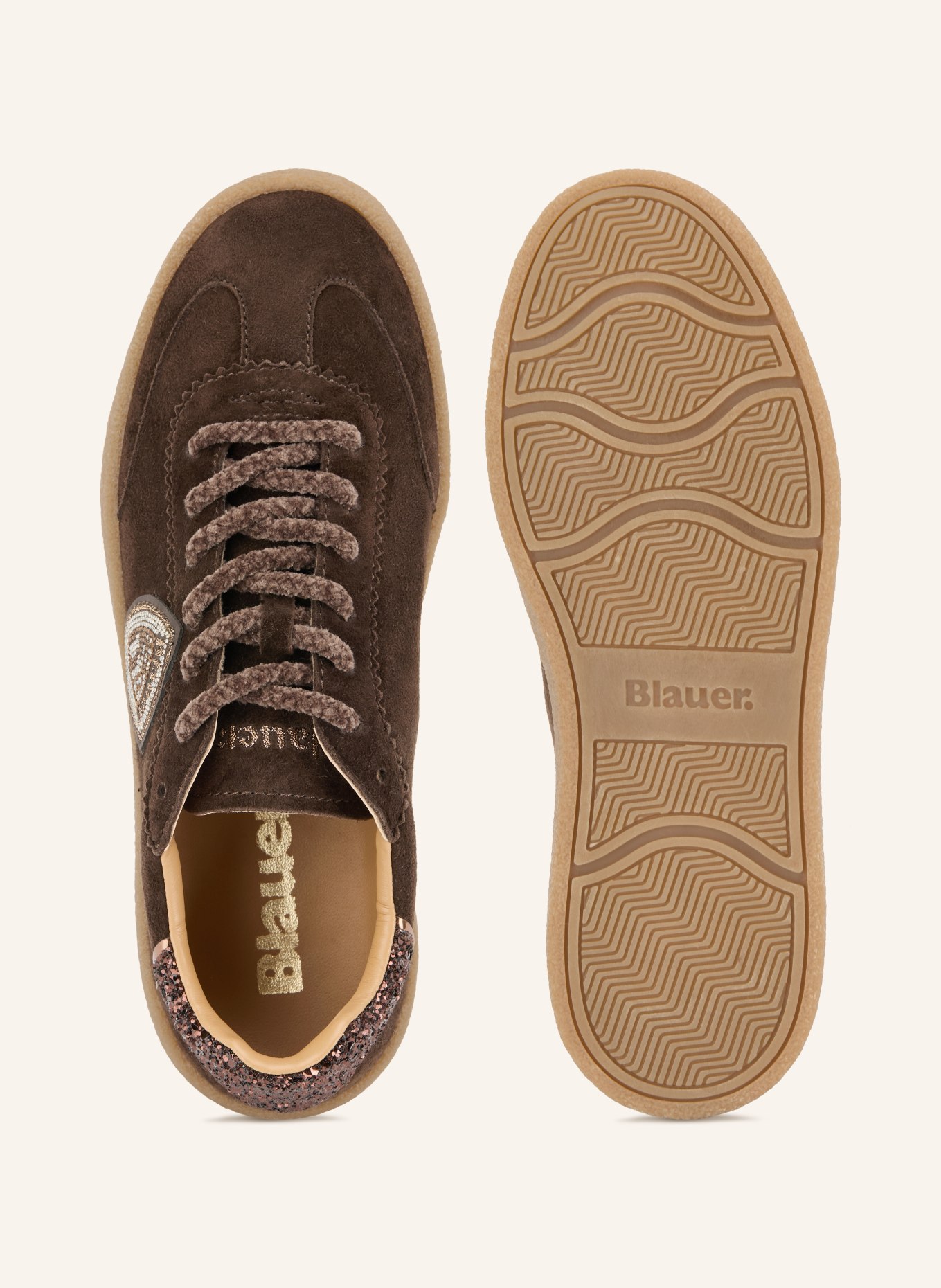 Blauer Sneakers AURORA04: MARRON FONCÉ