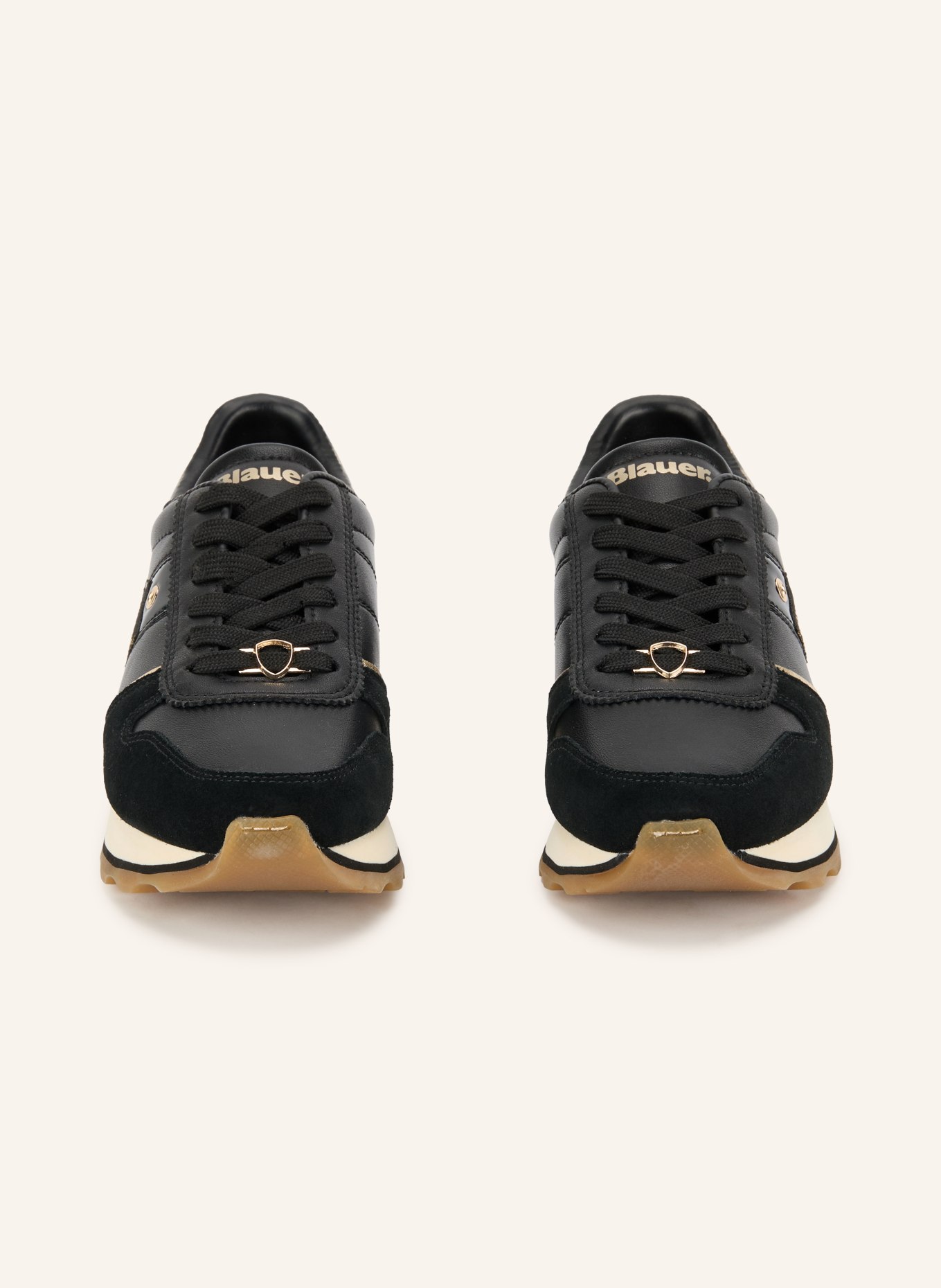 Blauer Sneakers MILEN03: NOIR / OR