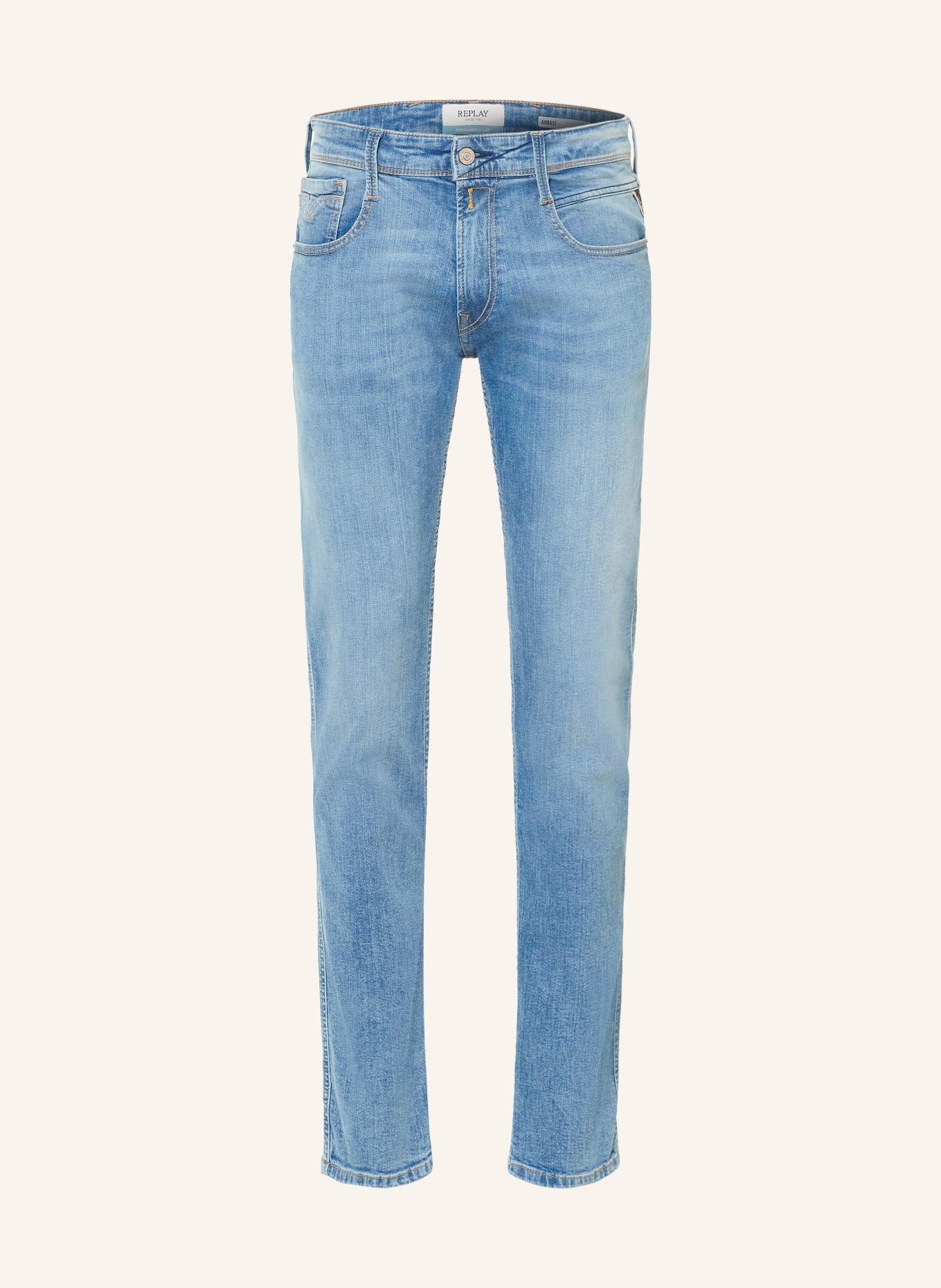 REPLAY Jeans ANBASS Slim Fit: C010 Light Blue