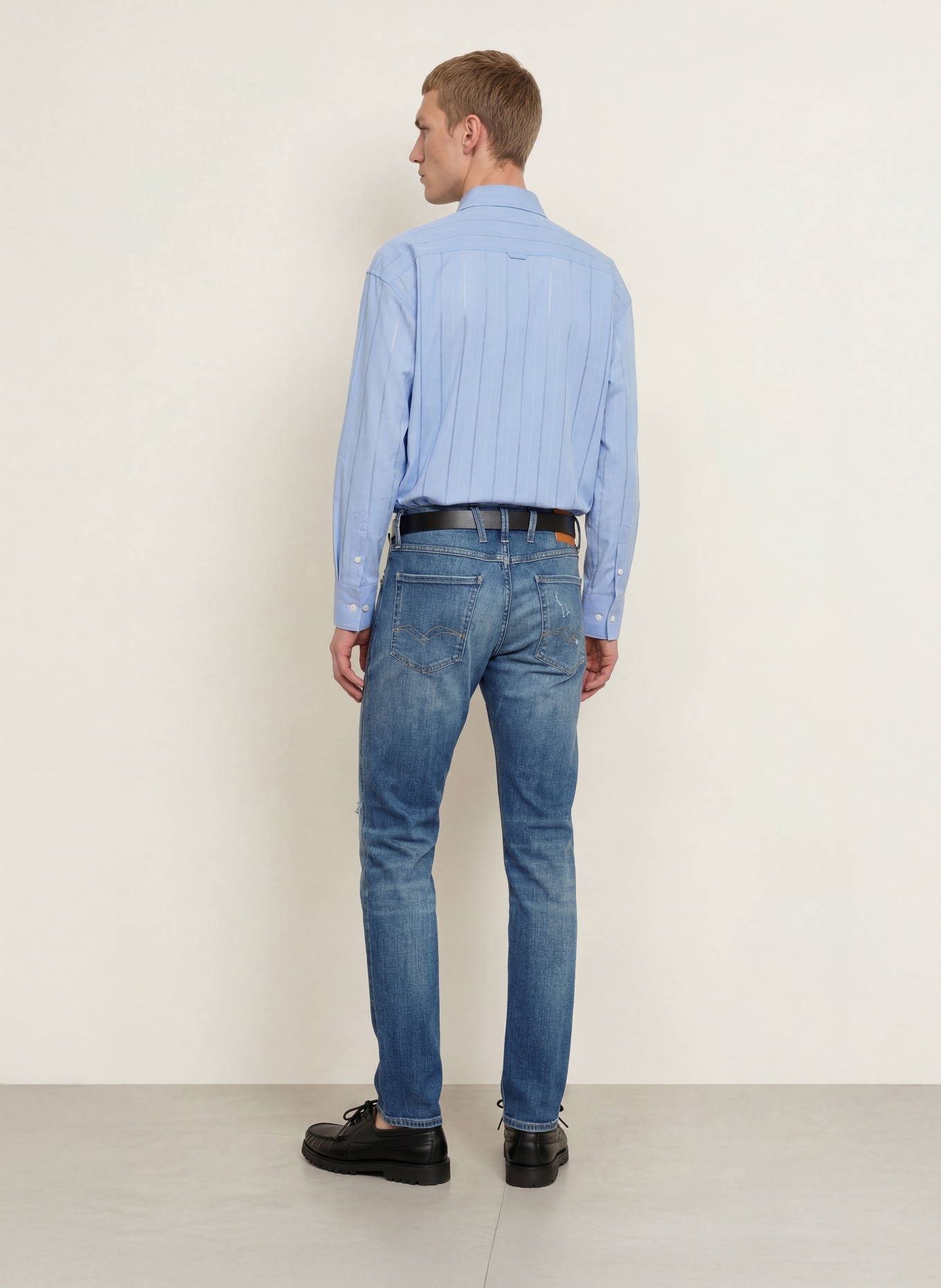 REPLAY Jeans Slim Fit: C009 MEDIUM BLUE