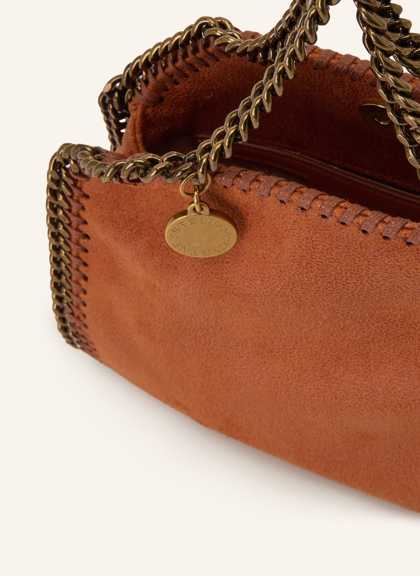 STELLA McCARTNEY Umhängetasche FALABELLA MINI: BRAUN