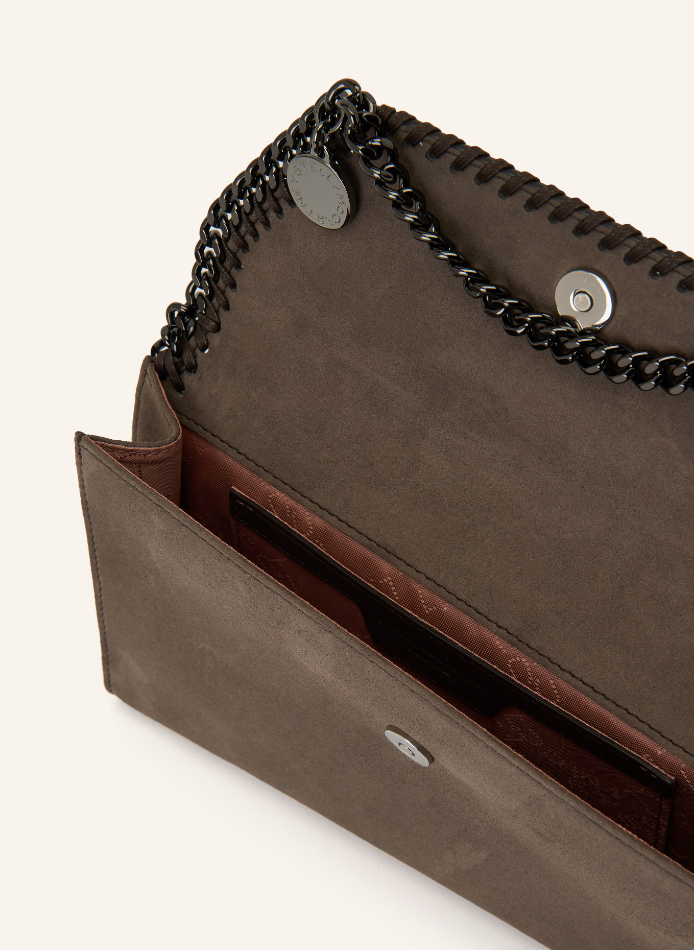STELLA McCARTNEY Umhängetasche FALABELLA: TAUPE
