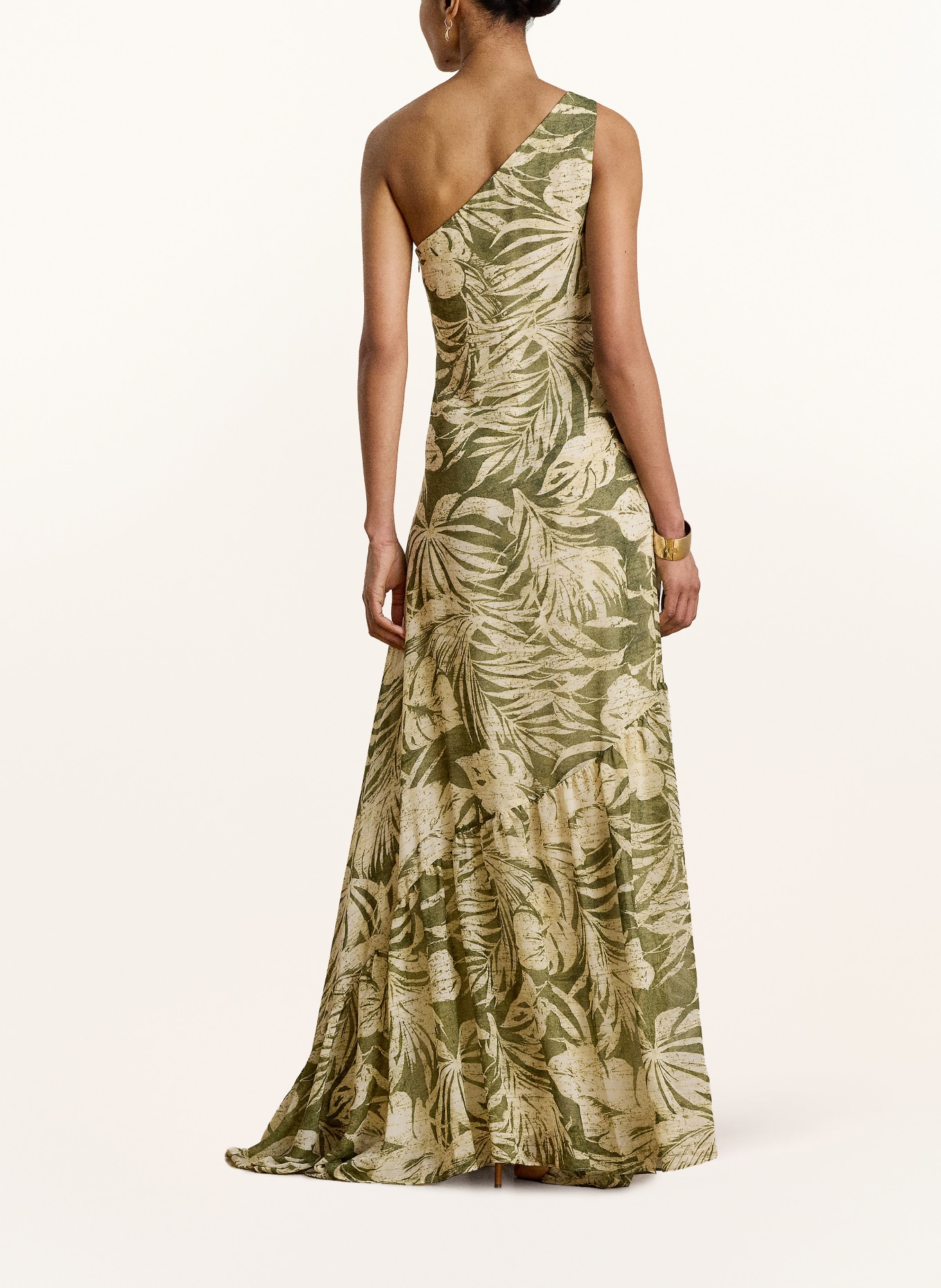 LAUREN RALPH LAUREN Cocktailkleid: OLIV / BEIGE