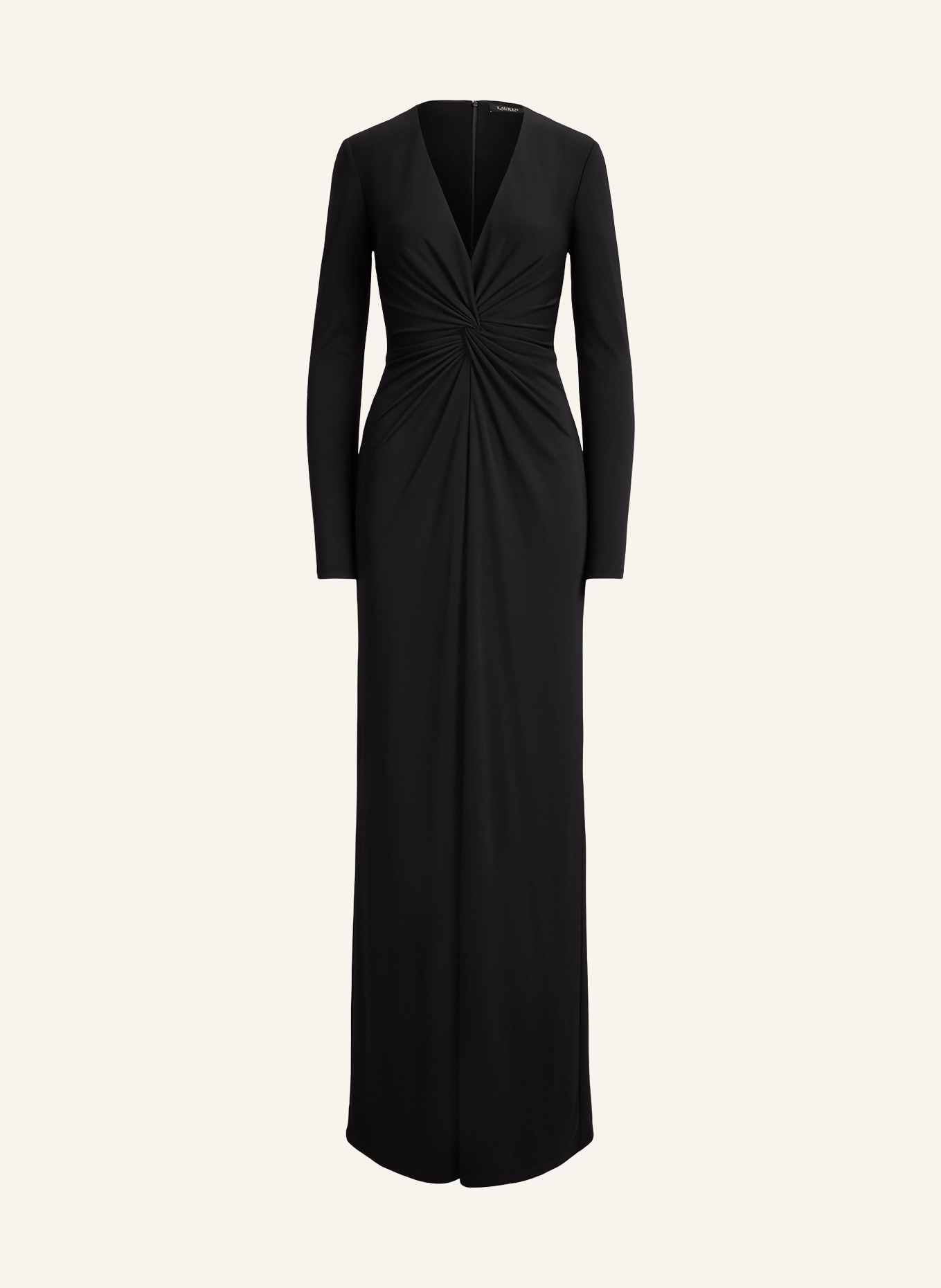 LAUREN RALPH LAUREN Abendkleid: SCHWARZ