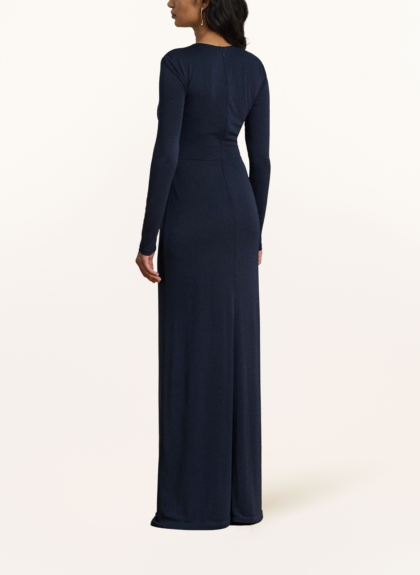 LAUREN RALPH LAUREN Abendkleid: DUNKELBLAU